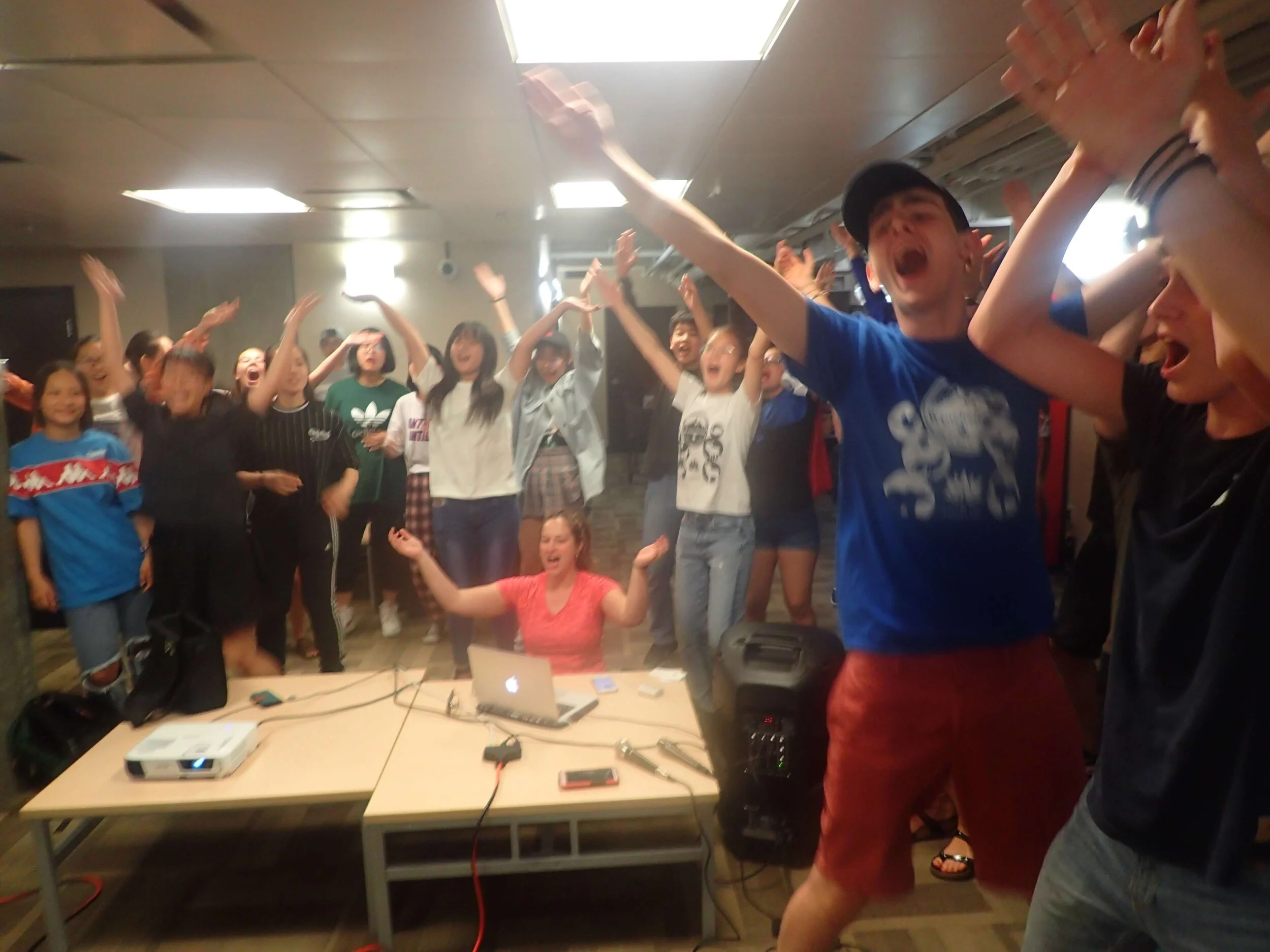 Stomping Striped Porcupines- July 29, 2018 – International Supper and Karoke