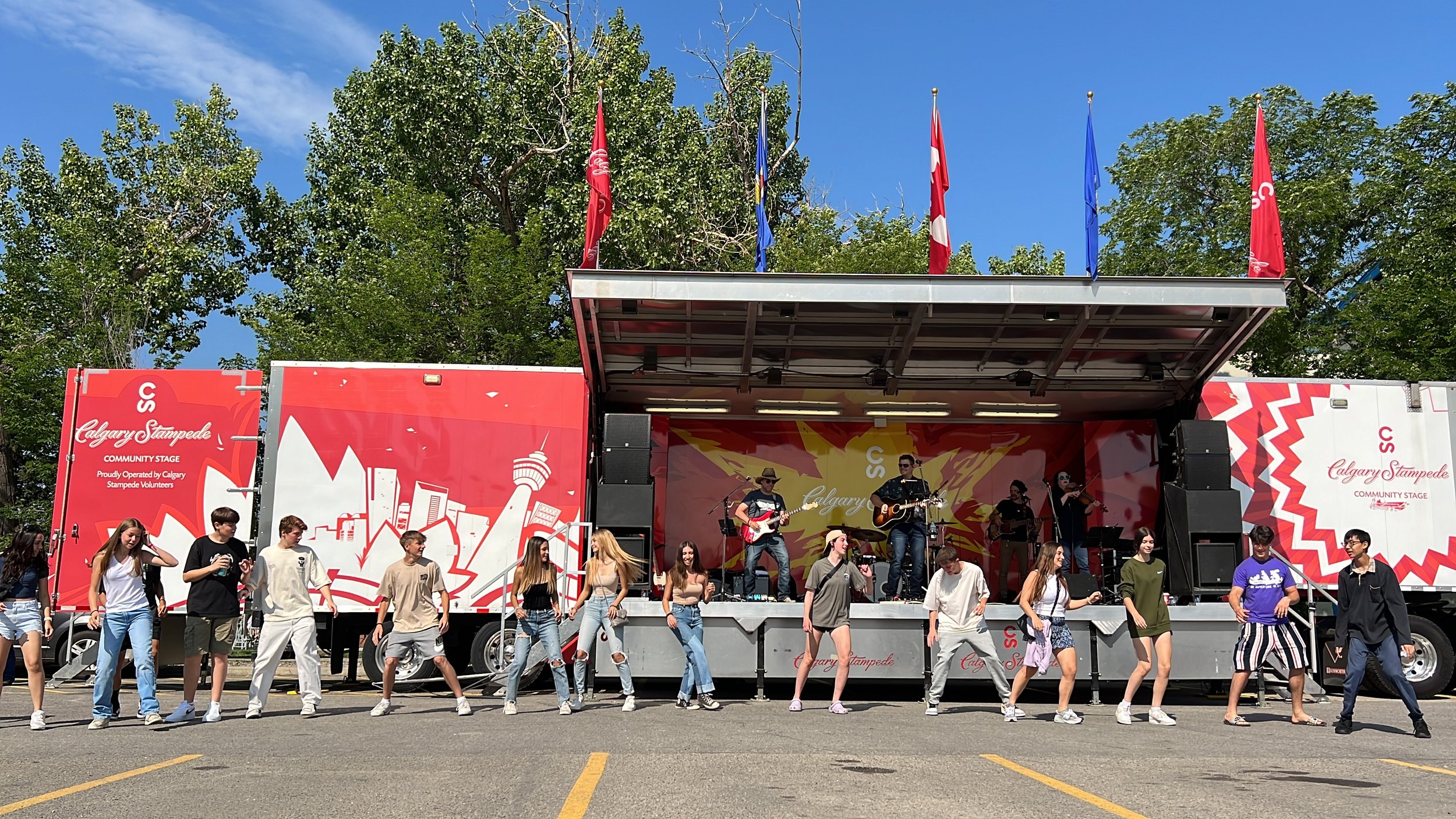 Stampede Breakfast and Tent Games!