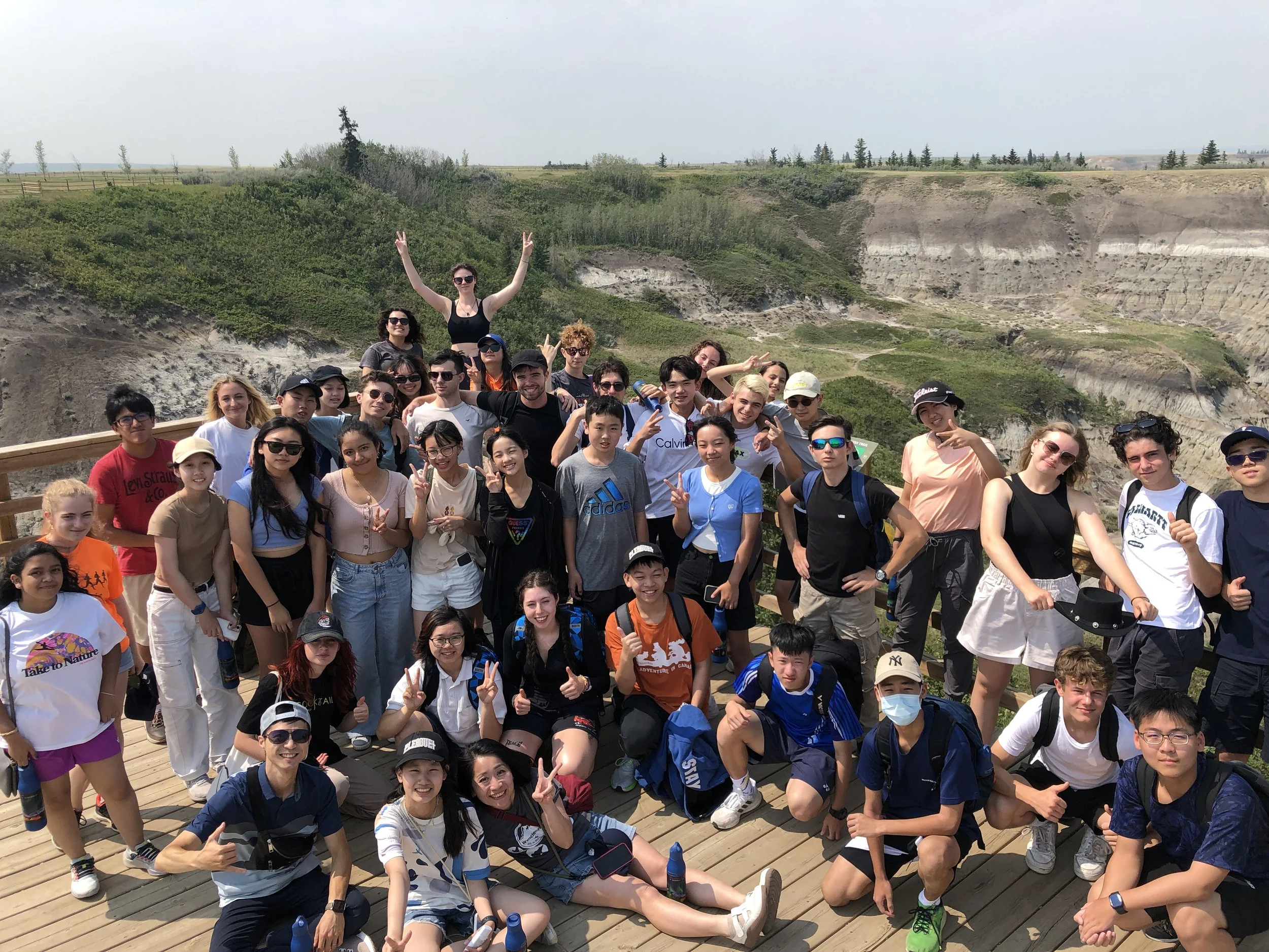 A Stampede Breakfast and Drumheller!