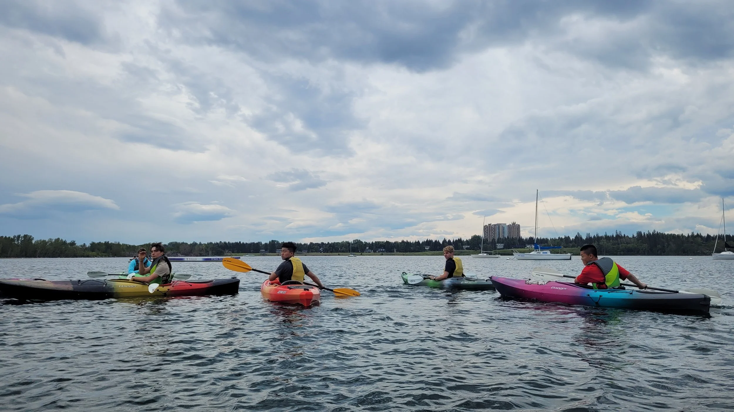 Kayaking, Baseball and Comedy Times!