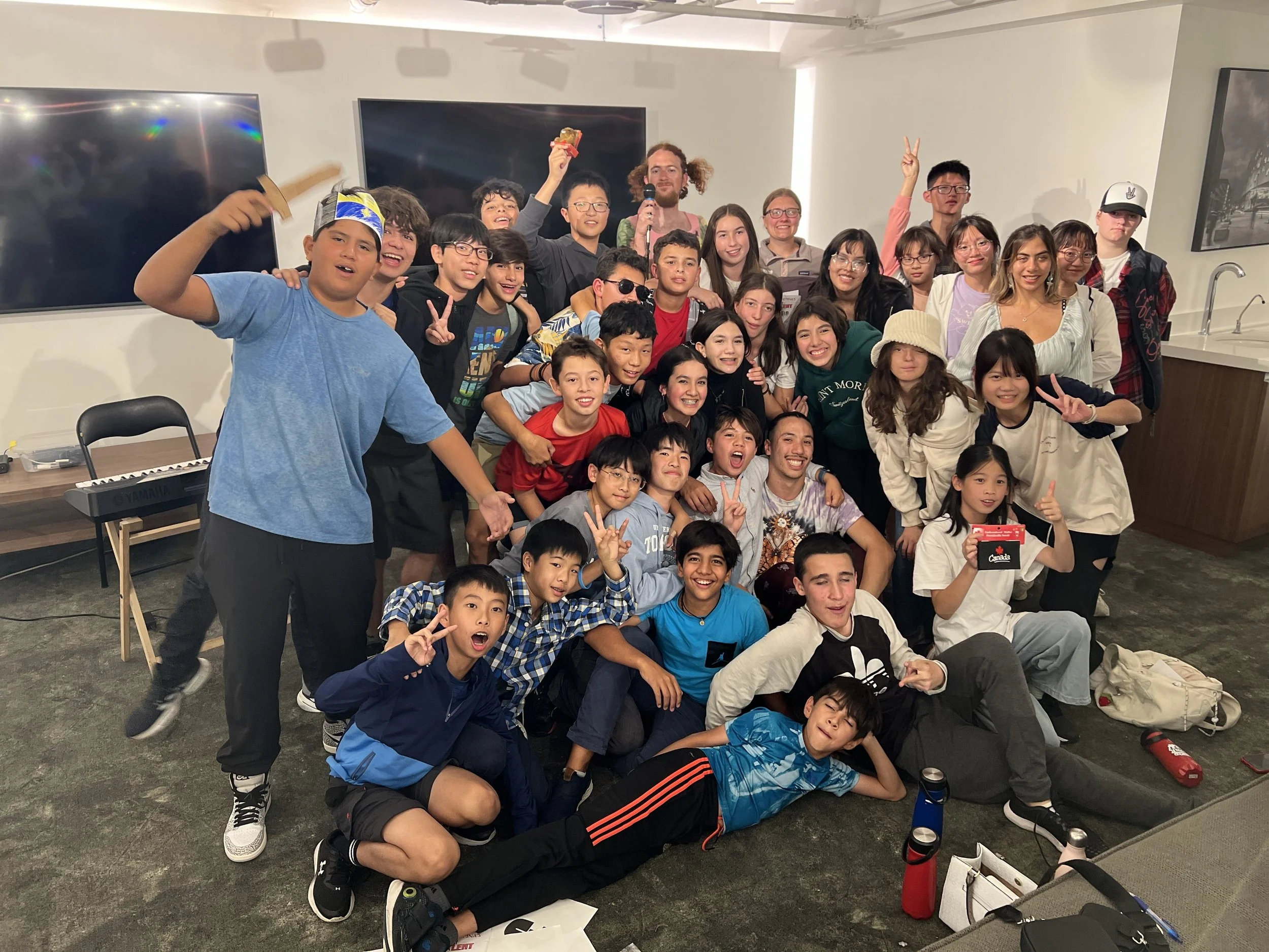 Golf, Tents and an evening filled with Talent