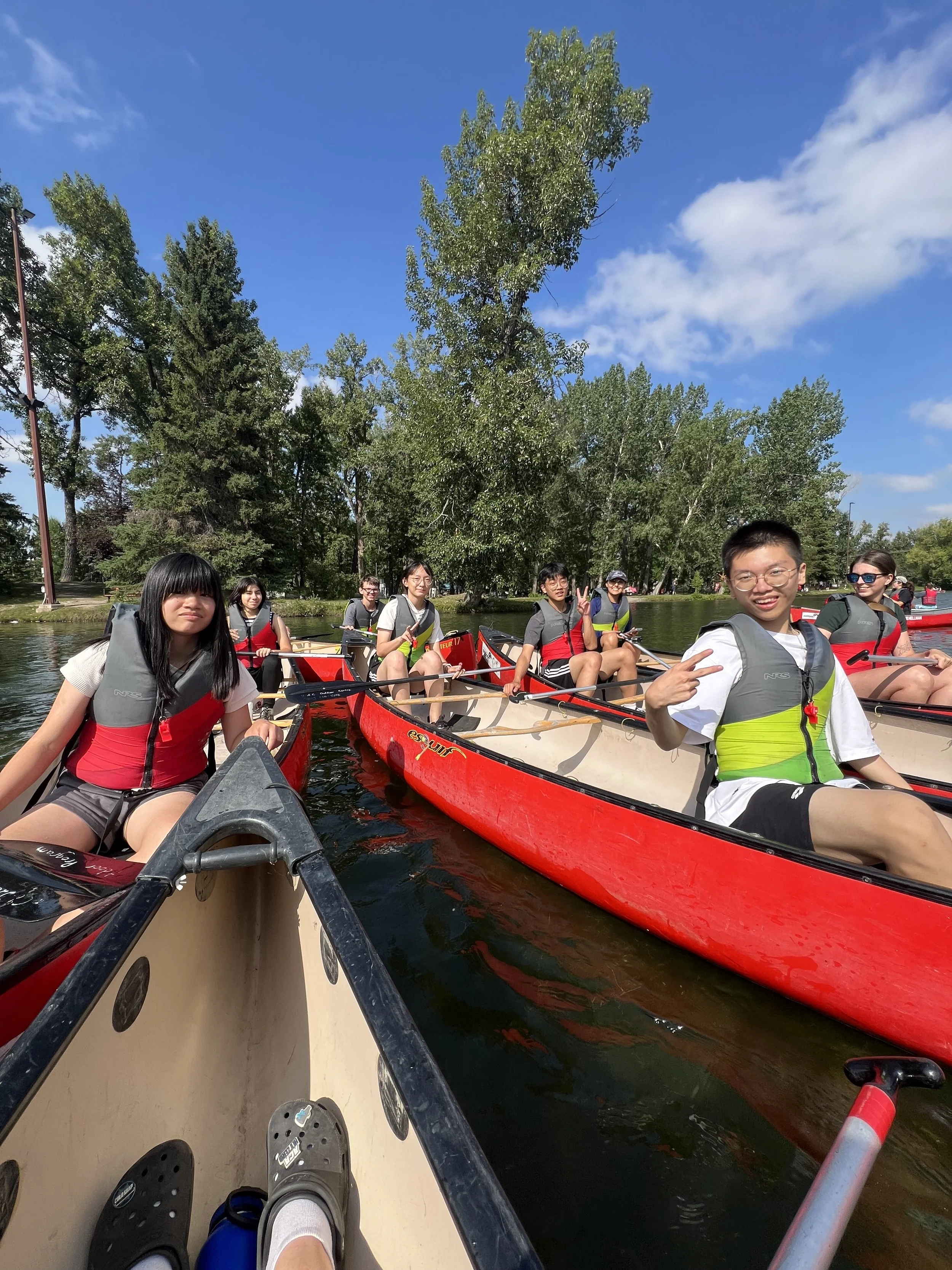 A fulfilled day at Bowness Park!