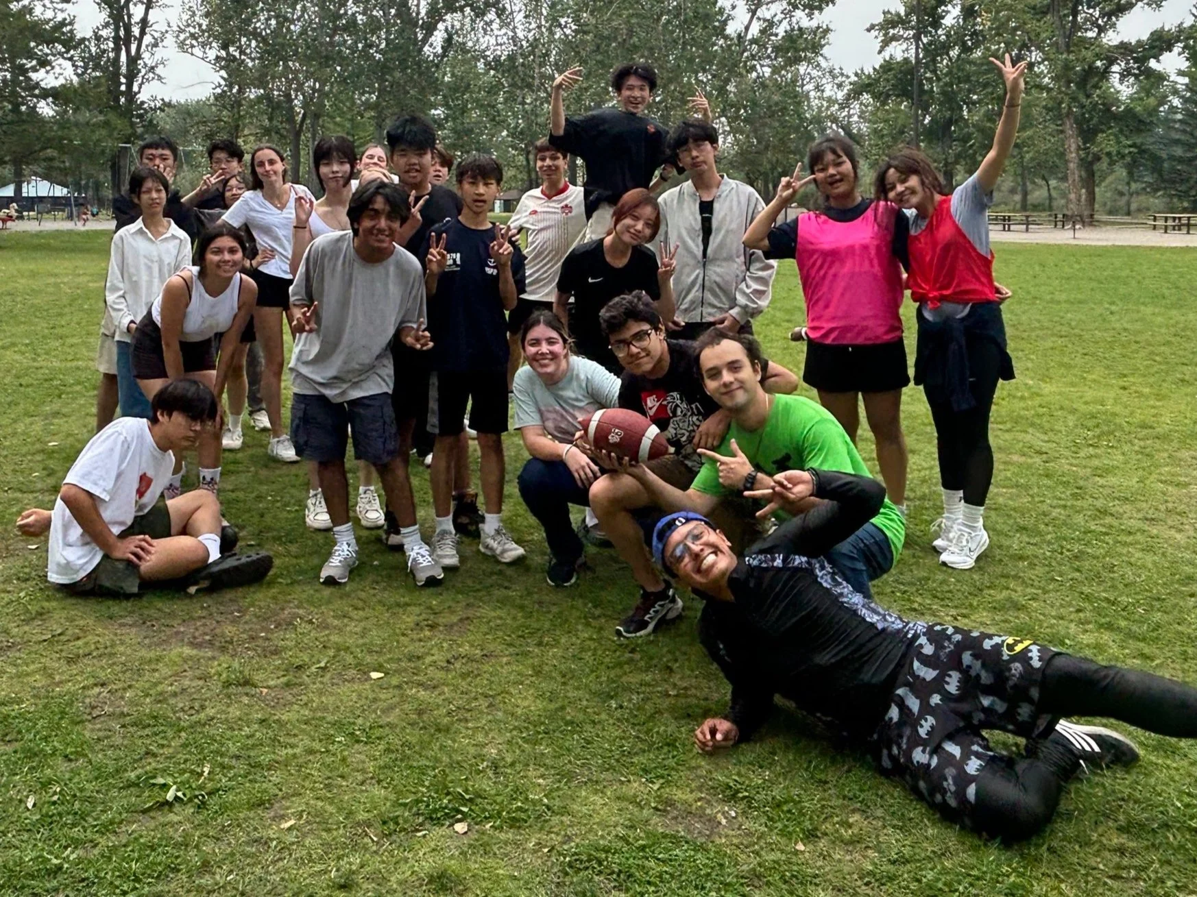 Touch Downs and Paddles! Penguins take on Canadian Football and Canoeing!
