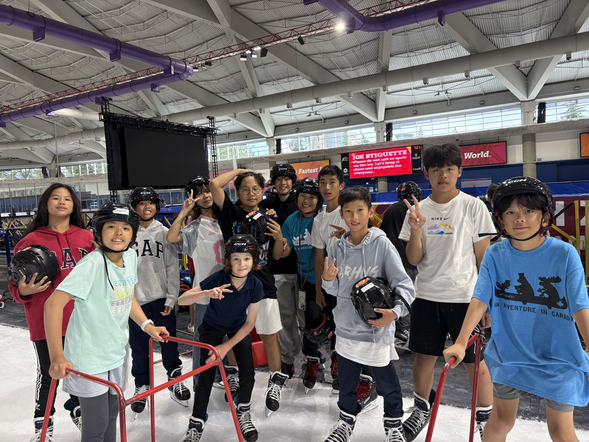 The Amazing Calgary Race and Ice Skating!