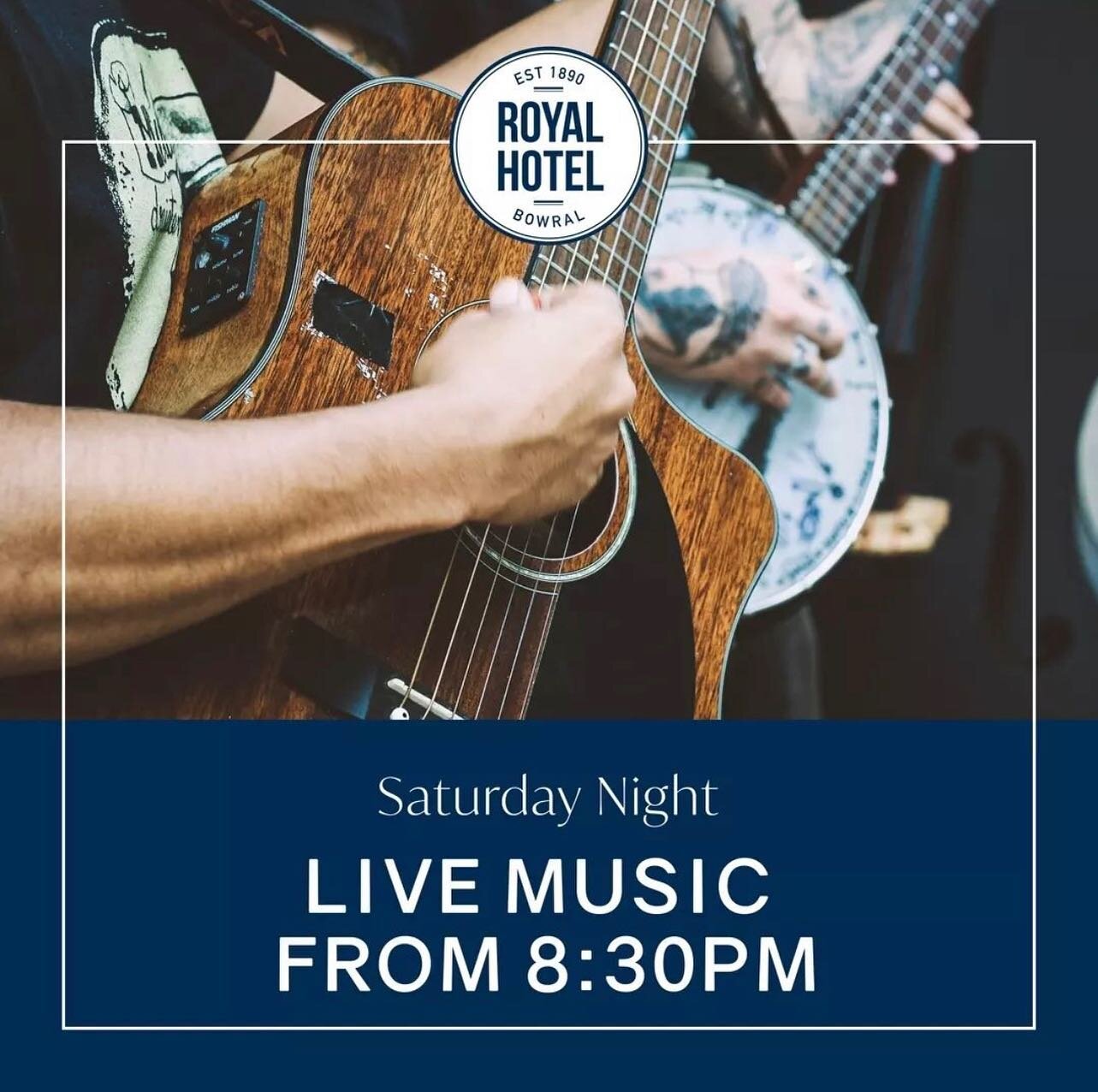 LIVE MUSIC IS BACK! Tonight from 8:30pm, join us with a bevvie &amp; a boogie and listen to &ldquo;Deliberate Strangers&rdquo; LIVE AND FREE 🎶🎶🎸🎸