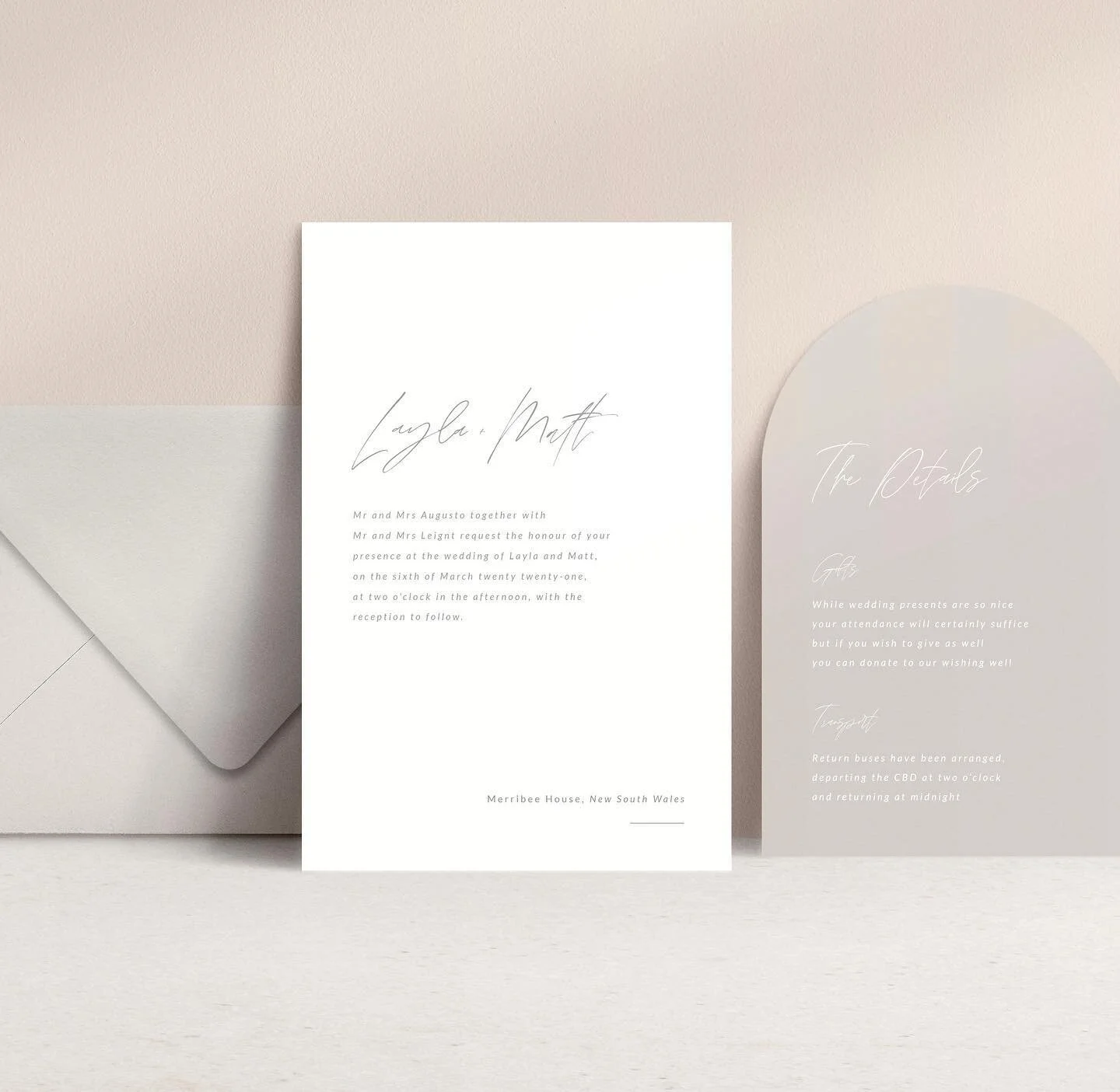 FLORENCE / Now available on our website. Customise to reflect your day and unique aesthetic by choosing from our array of paper types &amp; colours, ink colours and envelope colours with our Design Guide ✨⁣
⁣
⁣
#weddingstationery #weddinginvitation #weddingsuite #weddinginvites #bride2021