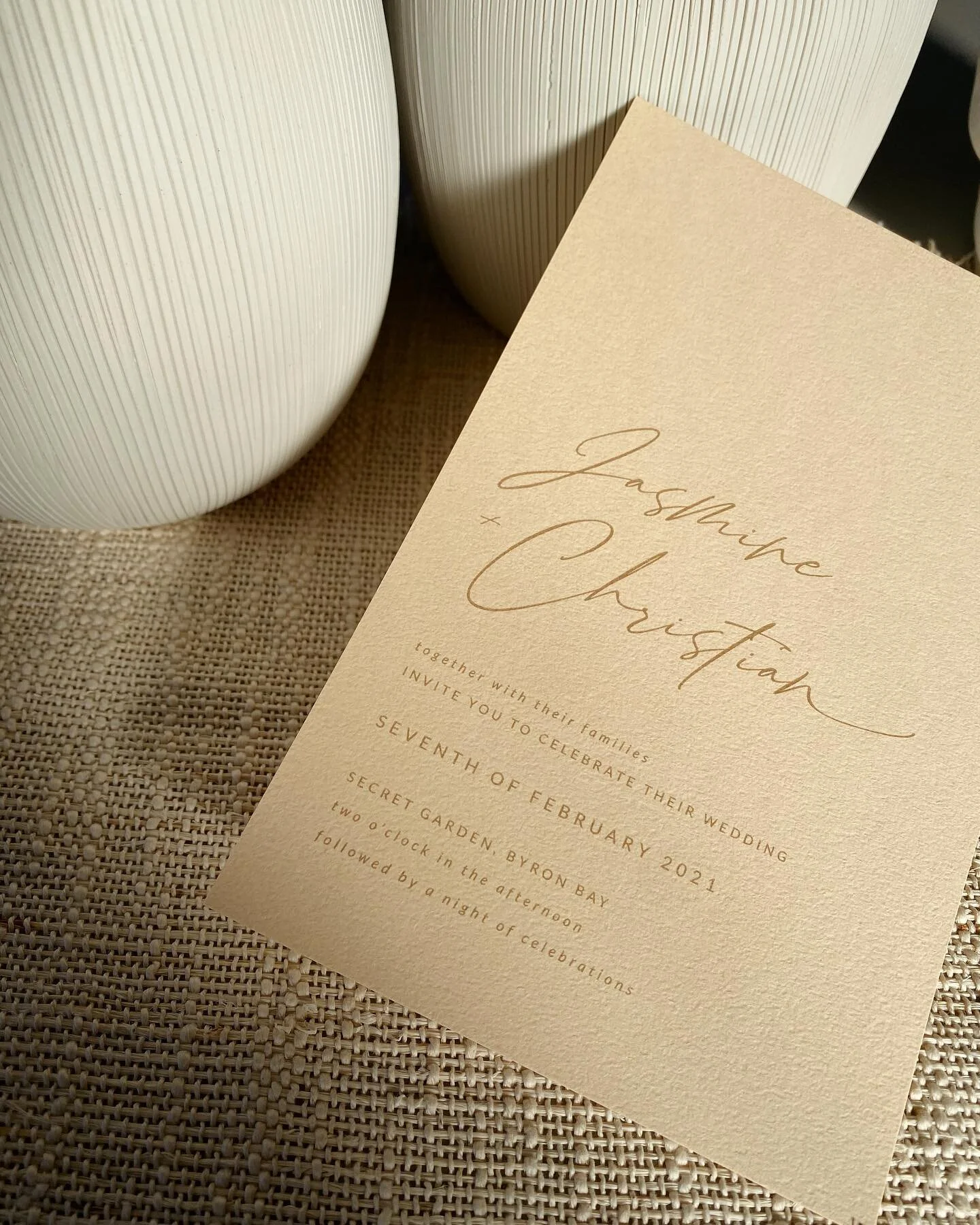 ELORA / latte ink on buttermilk 🤍