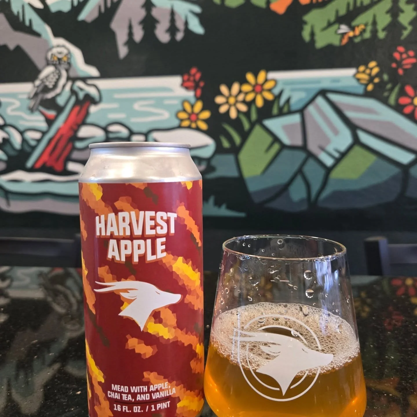 Harvest Apple is a big hit!

This fan-favorite combines Michigan apple juice and chai tea for a perfect combo. We crushed an entire keg last weekend, come try it for yourself on tap or in cans to go! #meadery #mead #honeywine #fallharvest #sessionmea