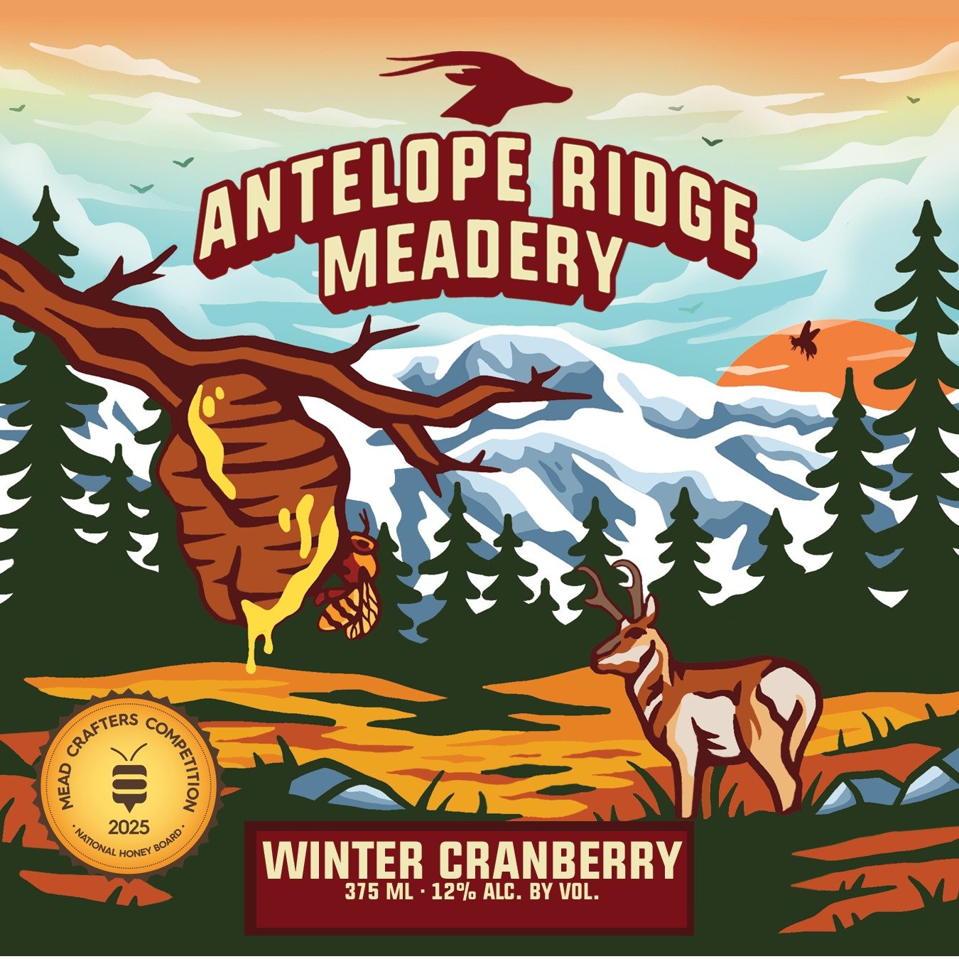 Exciting News!
We entered 3 meads into the 2025 Mead Crafters competition, one of the World's largest! This competition featured over 200 meads from all over the globe. Our Winter Cranberry earned a Gold Medal in the fruit and spice category, and a B
