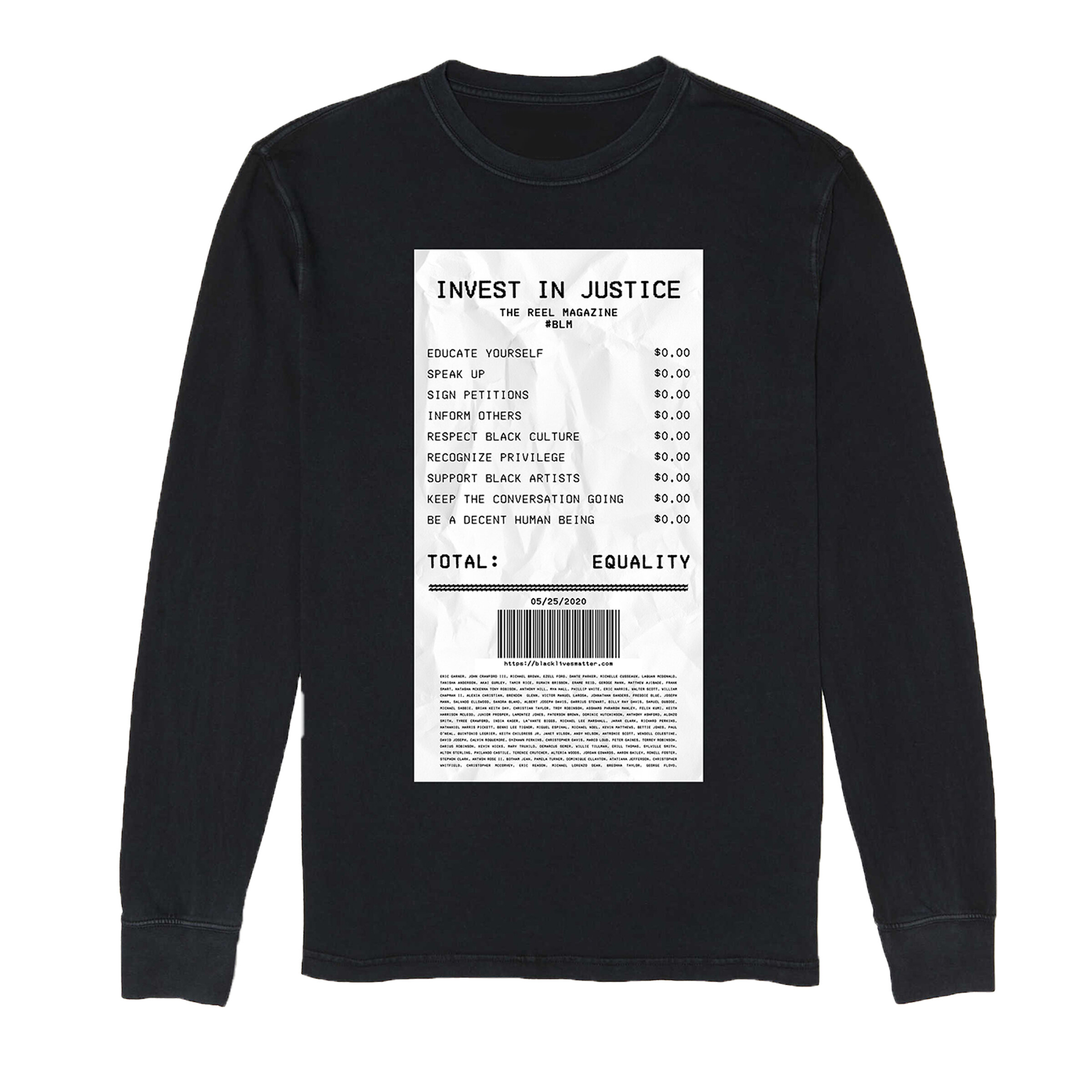 BLM BIG DONATION TEE 