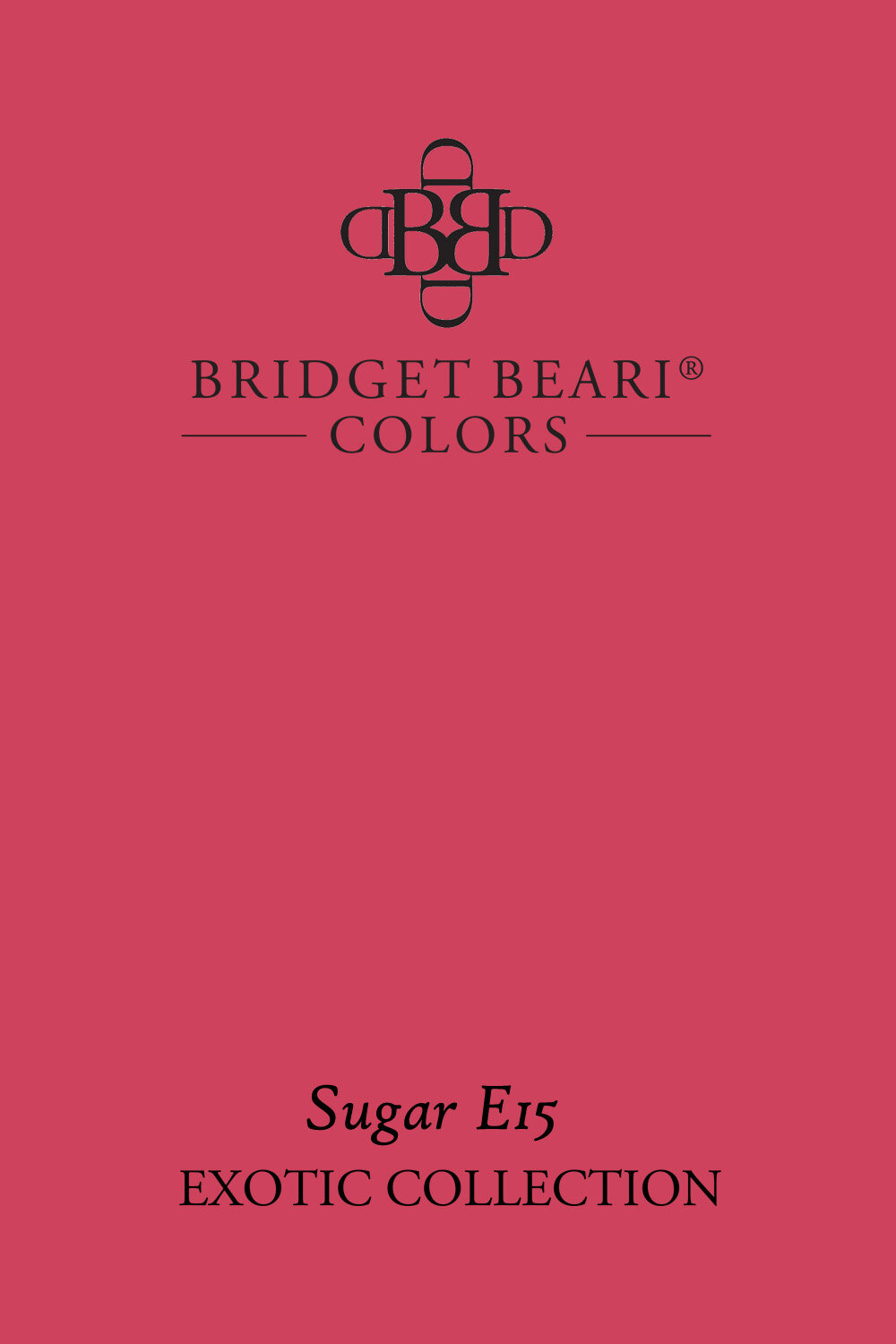 Pink Paint Color: Sugar E15 — Bridget Beari® Colors