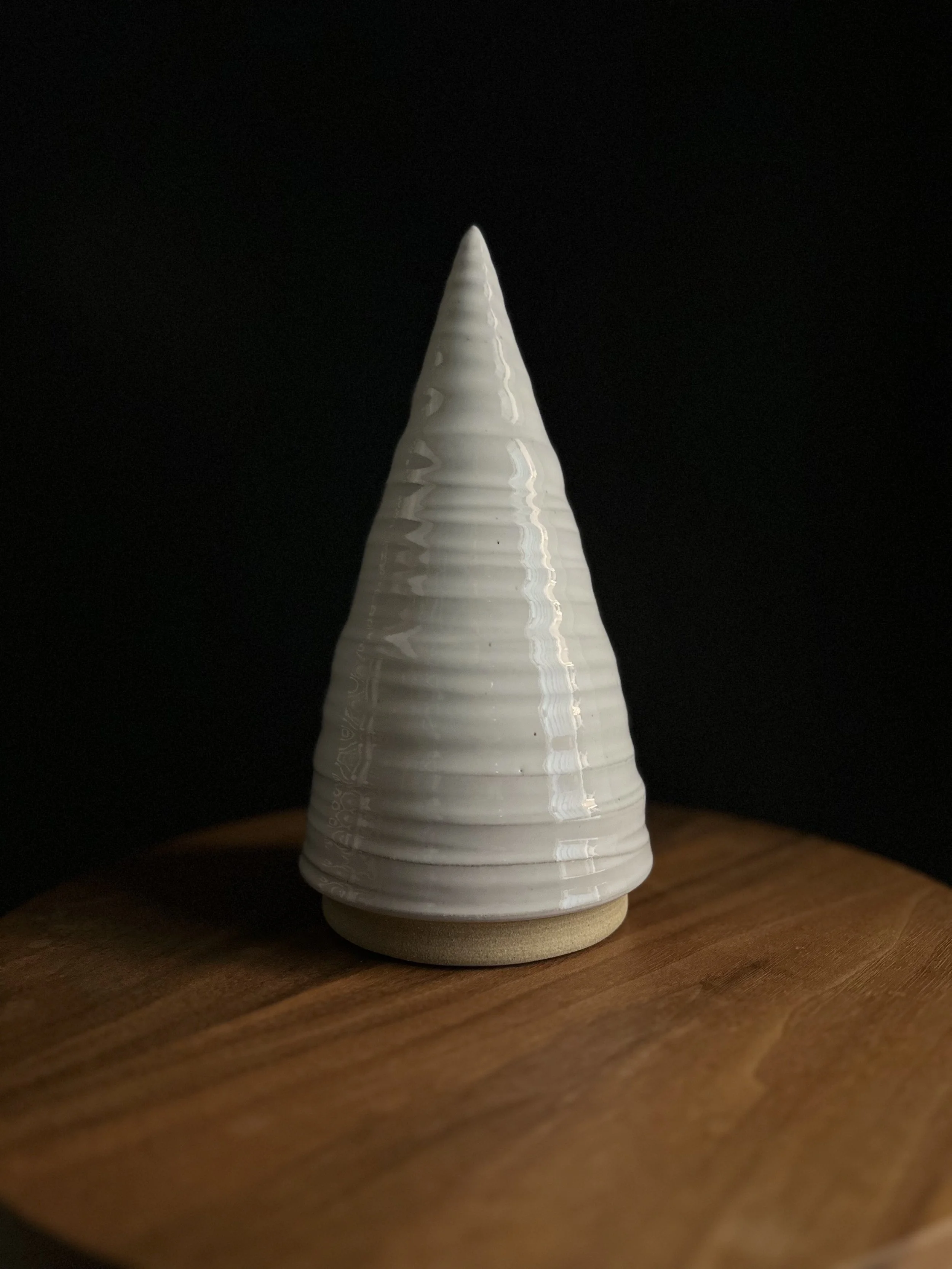 Large Ceramic White Tree