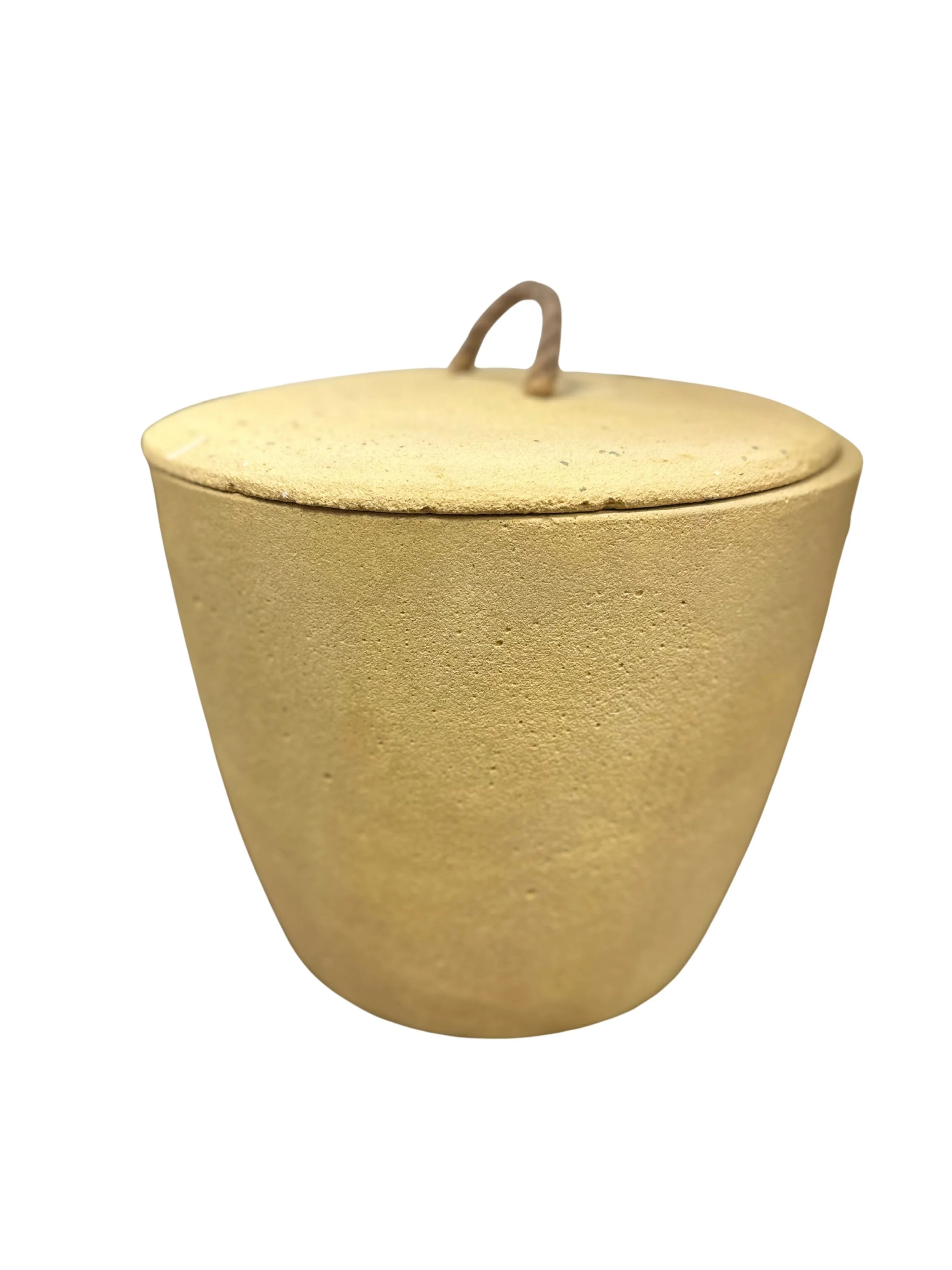 Outdoor Candle in Mustard