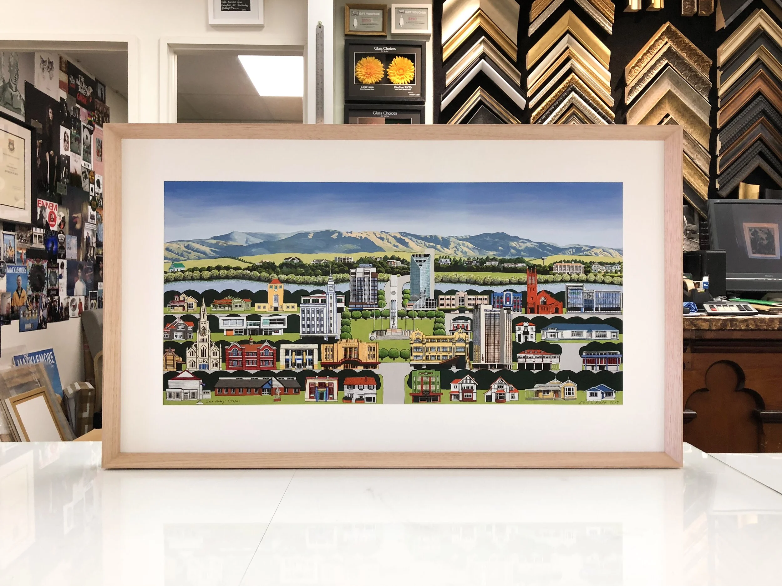 Why We LOVE Angled Frames — El Framo | Picture Framing Auckland