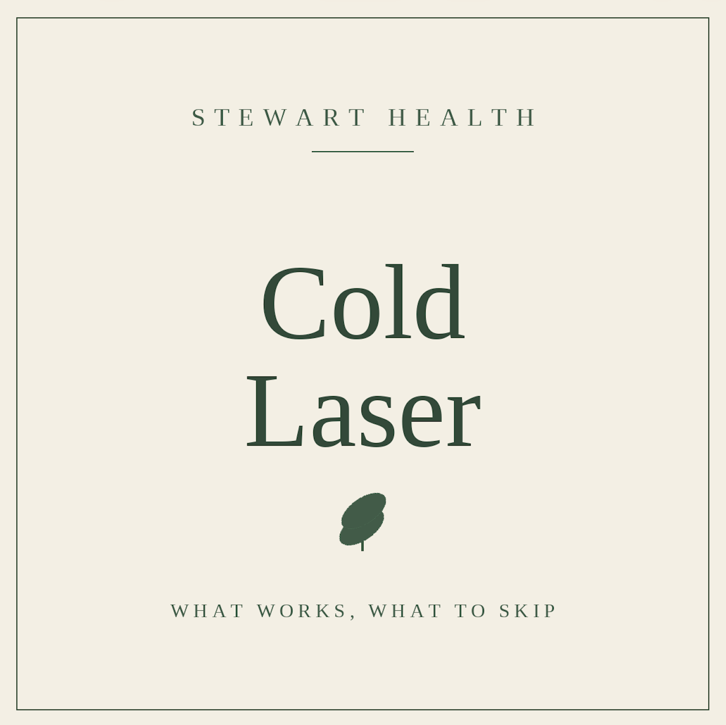 Cold Laser at Home: What Works, What Doesn't, and What to Skip