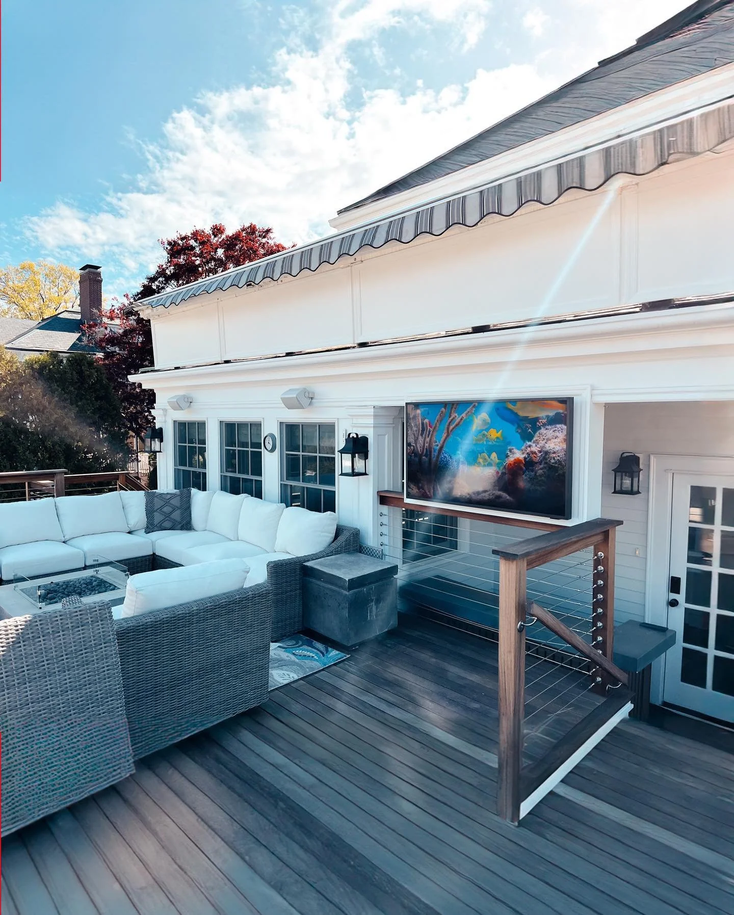 Transform your outdoor space with the ultimate entertainment setup! 

We just installed a stunning 55-inch Samsung Terrace TV paired with a powerful Sonos Amp and outdoor speakers in Melrose, MA. 

Now, movie nights and music sessions under the stars
