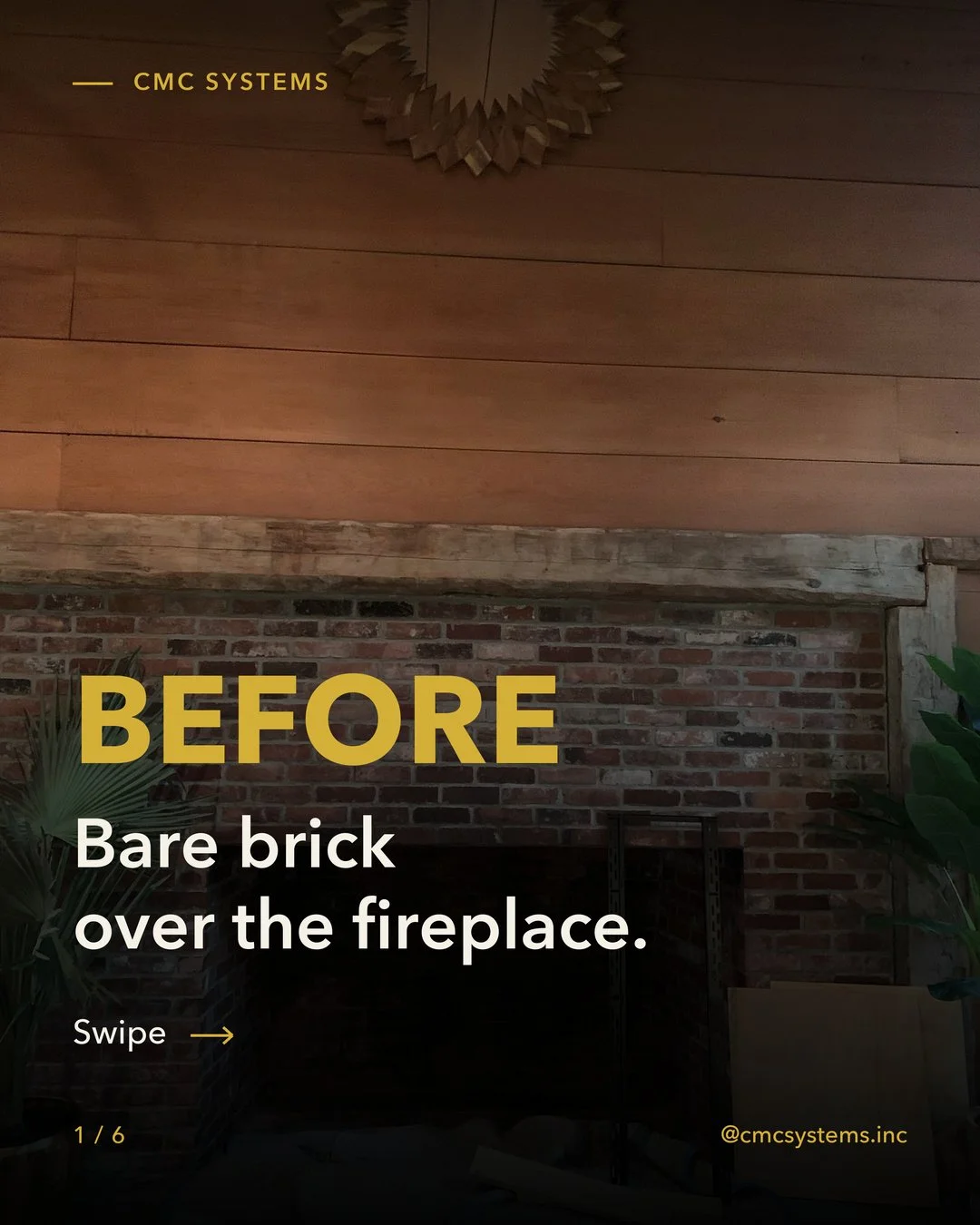 Brick, stone or fieldstone. We mount on it.
TV over the fireplace with no wires showing.
Free consult. (617) 322-4485
#needham #newton #tvmounting #fireplace #cmcsystems