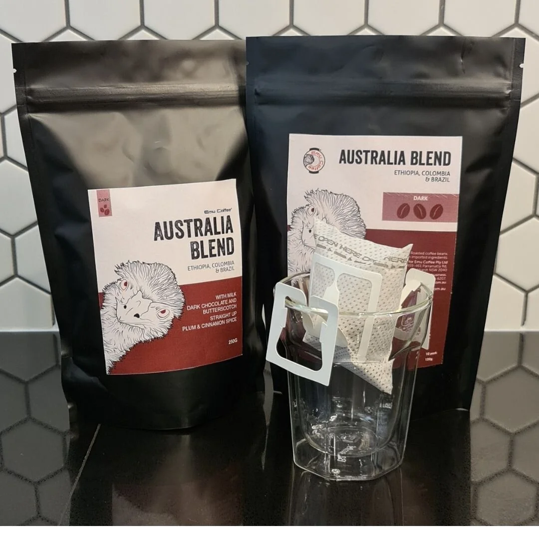 Australia Blend DARK Roast Emu Coffee Premium Wholesale Coffee Sydney