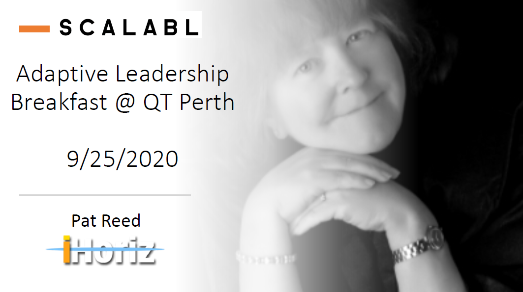 Pat Reed - Adaptive Leadership Breakfast
