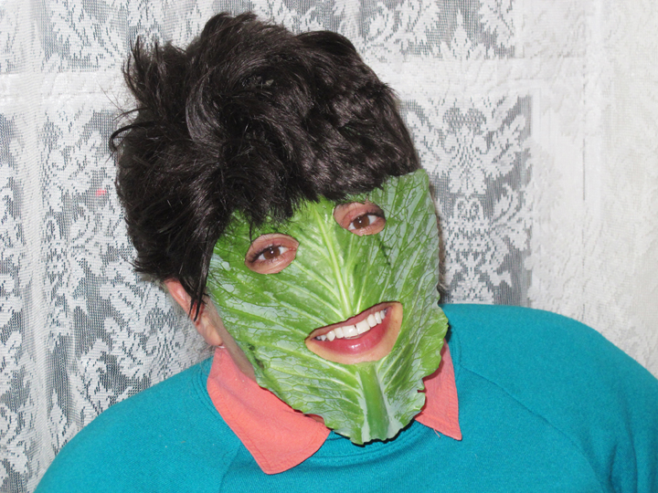   Self-portrait as Fred Cabbage by Jeff Wysaski  