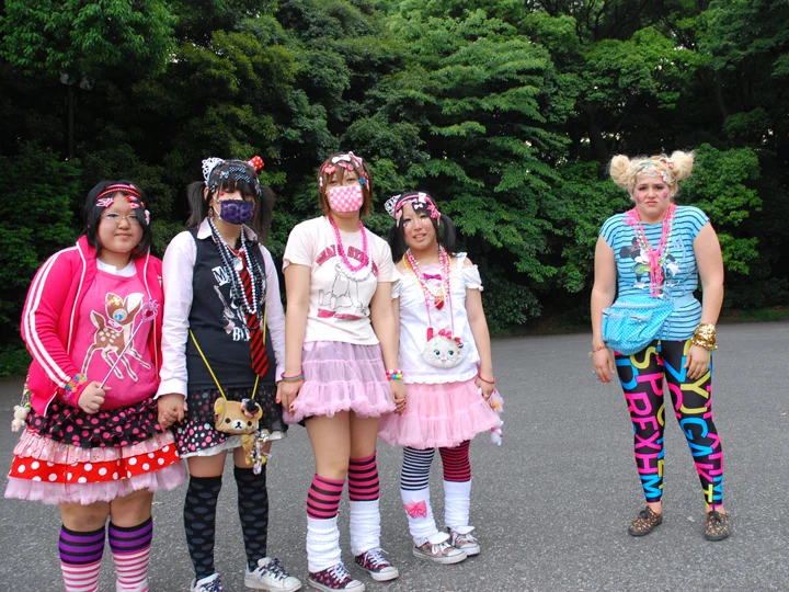 Untitled (Self-Portrait, Decoration Girls, Tokyo) 2007