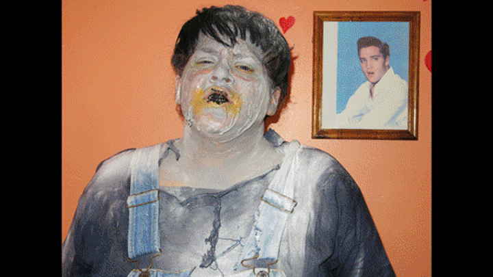 Self-portrait as zombie and gremlins (The Gate)
