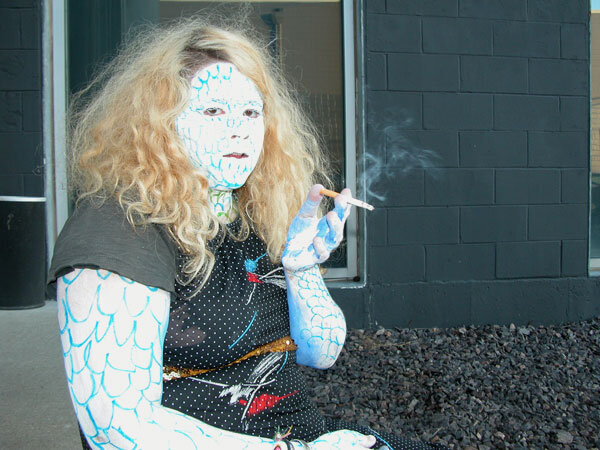   Untitled (Self-Portrait, Smoking Mermaid) 2006  