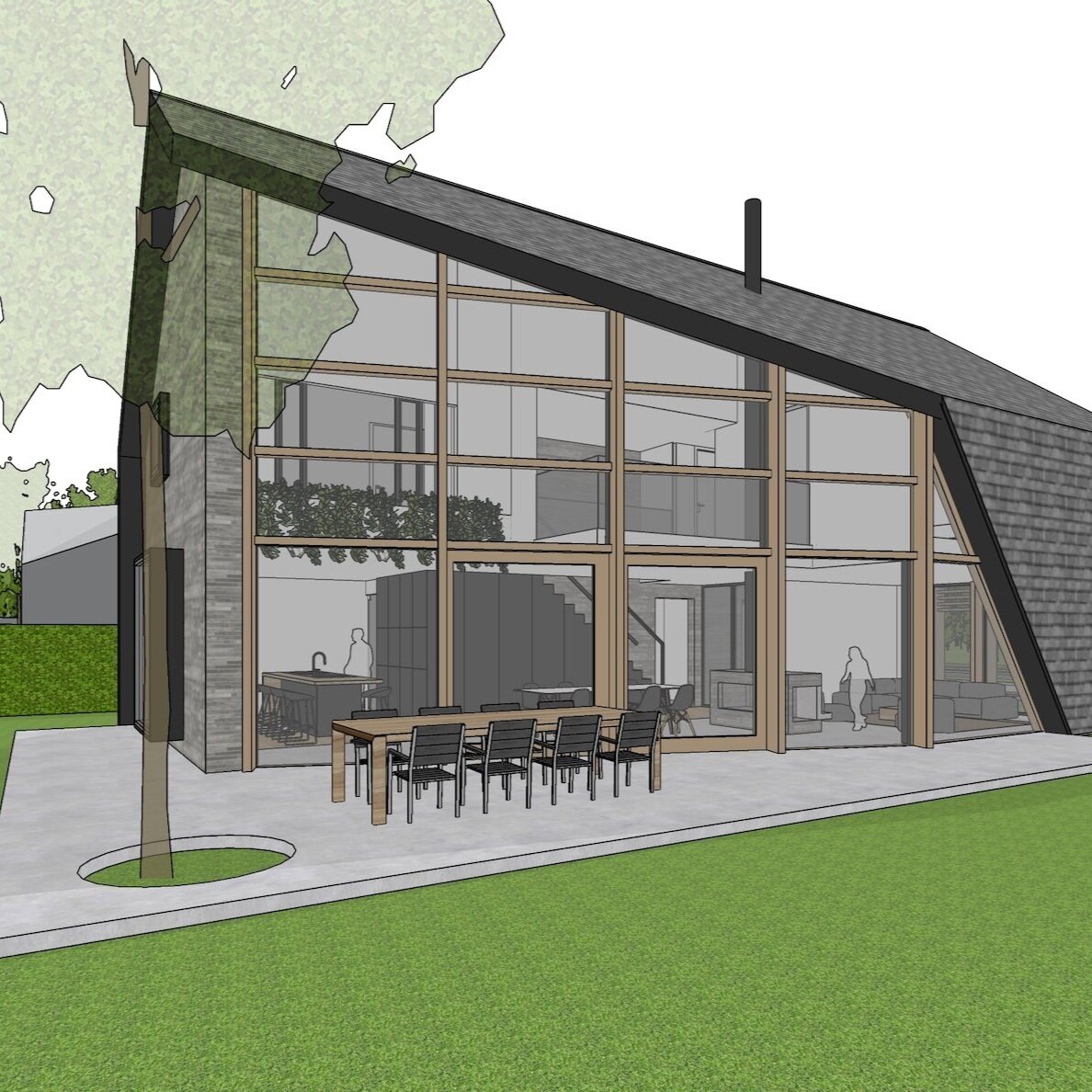 omgevingsvergunning voor villa in vught