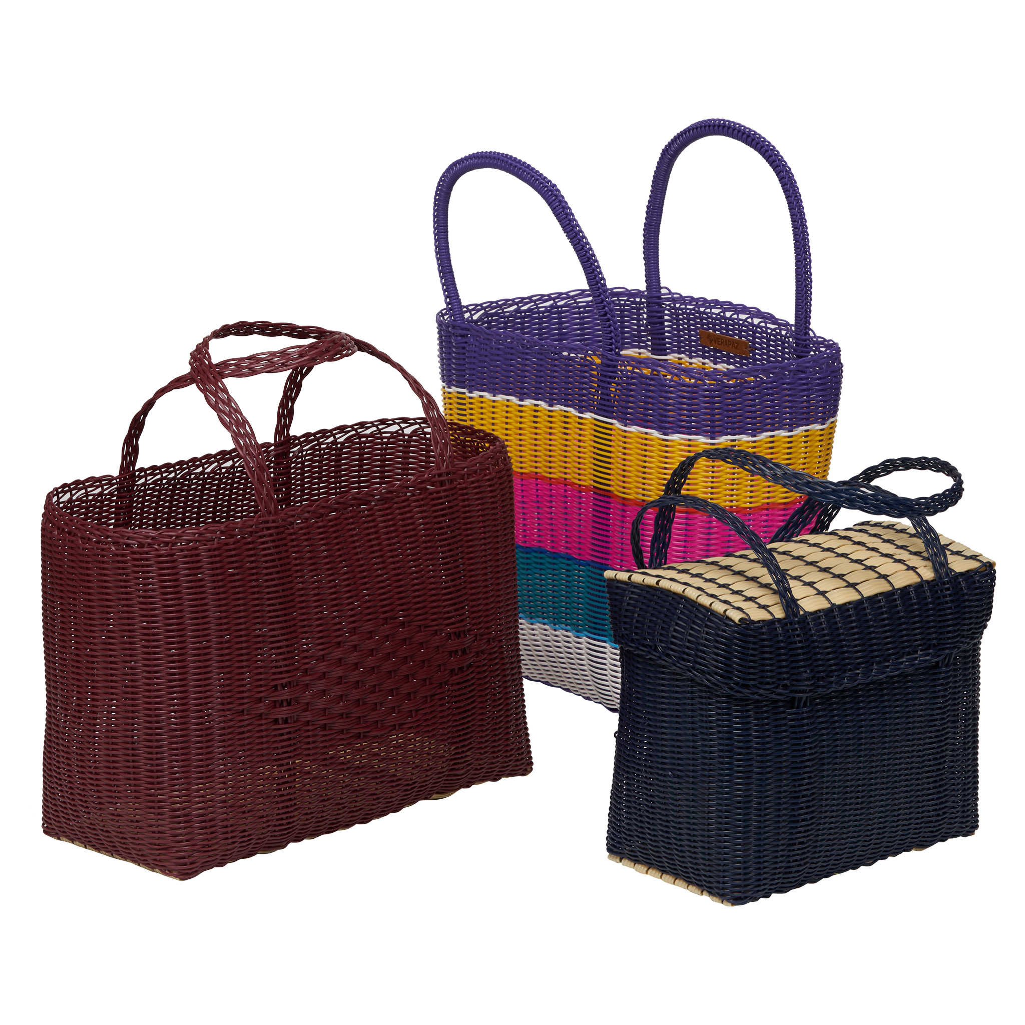 Verapaz Accessories: Handwoven recycled plastic bags and accessories by Guatemalan artisansAt Verapaz Accessories all our recycled plastic products are original designs, handwoven by skilled Guatemalan artisans using traditional techniques to the hi…
