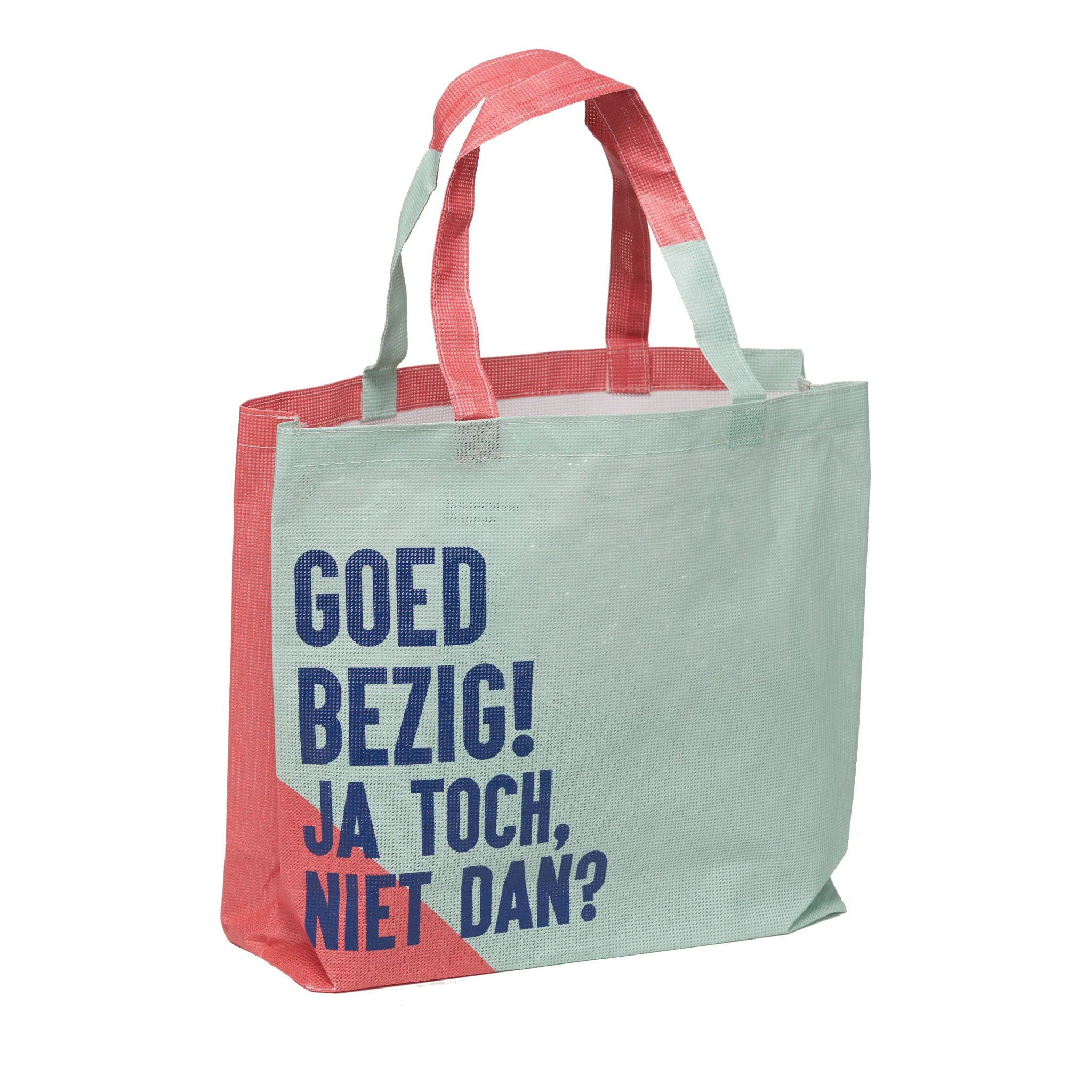 BEAT THE BAG: LET’S BEAT THE BAG Beat the Bag reduces the use of plastic bags and gives promotional banners a second life. By upcycling these waste materials from and for companies into reusable bags, we support the circular economy in the Netherlands. In social workplaces, these sustainable and high-quality bags are sewn with lots of love. 100% sustainable, 100% social and 100% local. http://beatthebag.com/