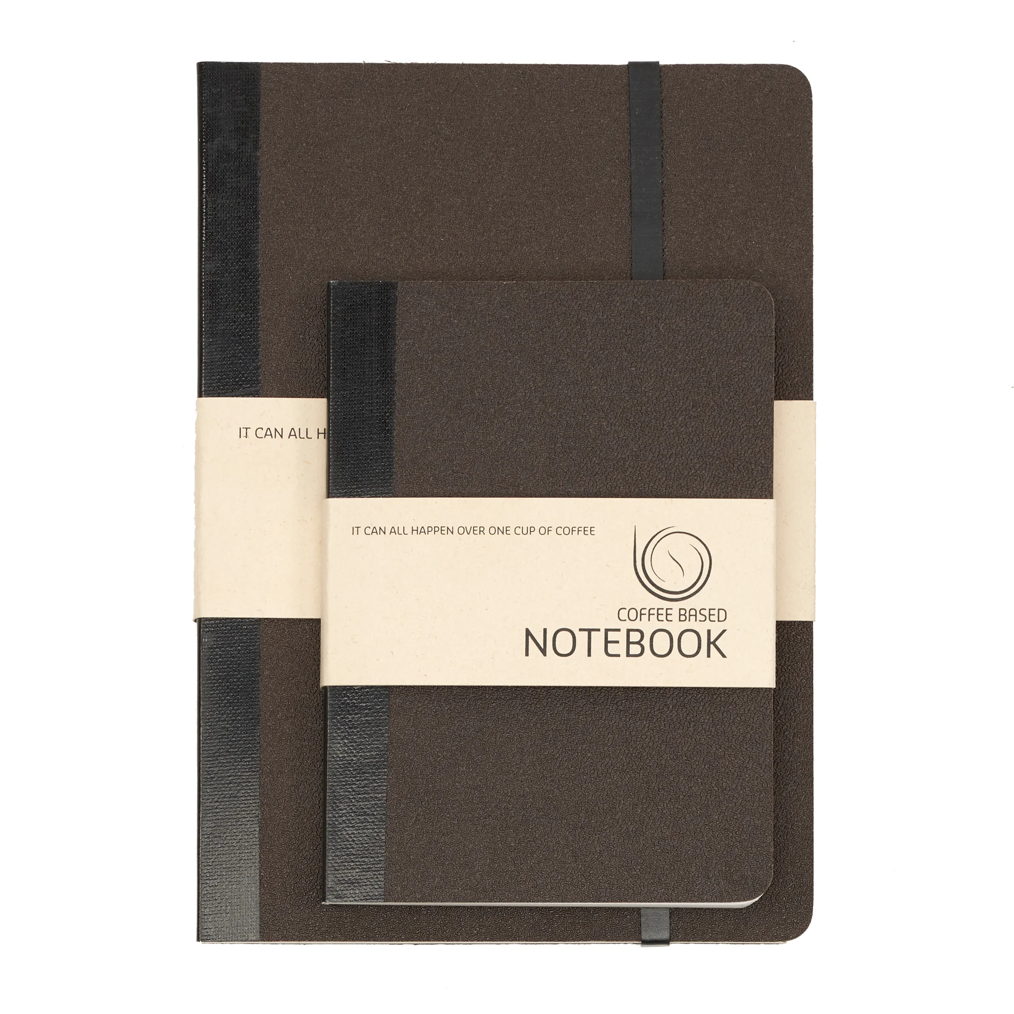 COFFEE BASED: NOTEBOOKS Every year 300 million kilos of coffee grounds are produced in the Netherlands. Almost all of this ends up in the waste incineration. Coffee Based believes that the high-quality substances in coffee grounds should not be wasted. That is why Coffee Based develops bio-based products made from coffee grounds, such as notebooks, plant pots and tableware. https://www.coffeebased.nl