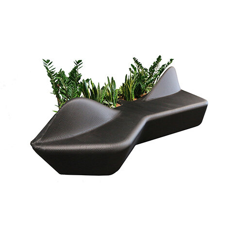 RECYCLED ISLAND FOUNDATION: FLOATING PARKRecycled Island Foundation developed a "trap" to collect plastic waste in rivers, lakes and ports. The material is recycled into elements for a floating park.www.recycledisland.com