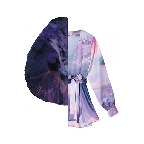 NADJA WERING: I USED TO BE HER GARMENT Inspired by the many examples of plastic recycling, fashion designer Nadja Wering bought an oven for fusing plastic clothing. After much experimenting, stable, usable and beautiful shapes and color mixes began to emerge. With this project she hopes in turn to offer inspiration to others, and certainly also to the clothing industry, to find ways for upcycling. www.nadjawering.com