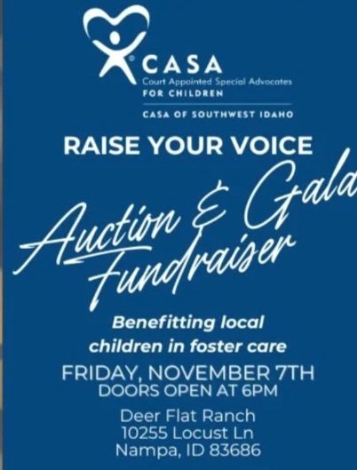 CASA Gala & Auction / Exclusive Private Wine Dinner by Horsewood Catering for 8 at Bitner Vineyards