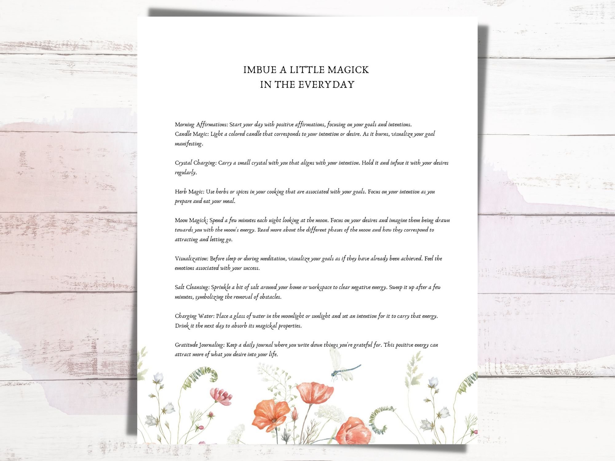 Practical Magic Writing What is Practical Magick? — Mabon House