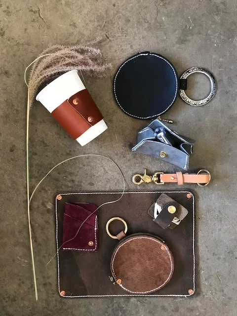 Desk+Scene+-+women+coffee+sleeve,+change+purse,+lipstick+case,+keychain,+earbud+wrap,+mousepad.jpg