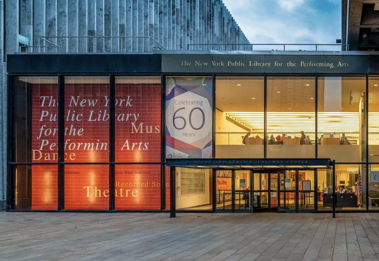 Native New Yorker at New York Public Library for the Performing Arts at Lincoln Center