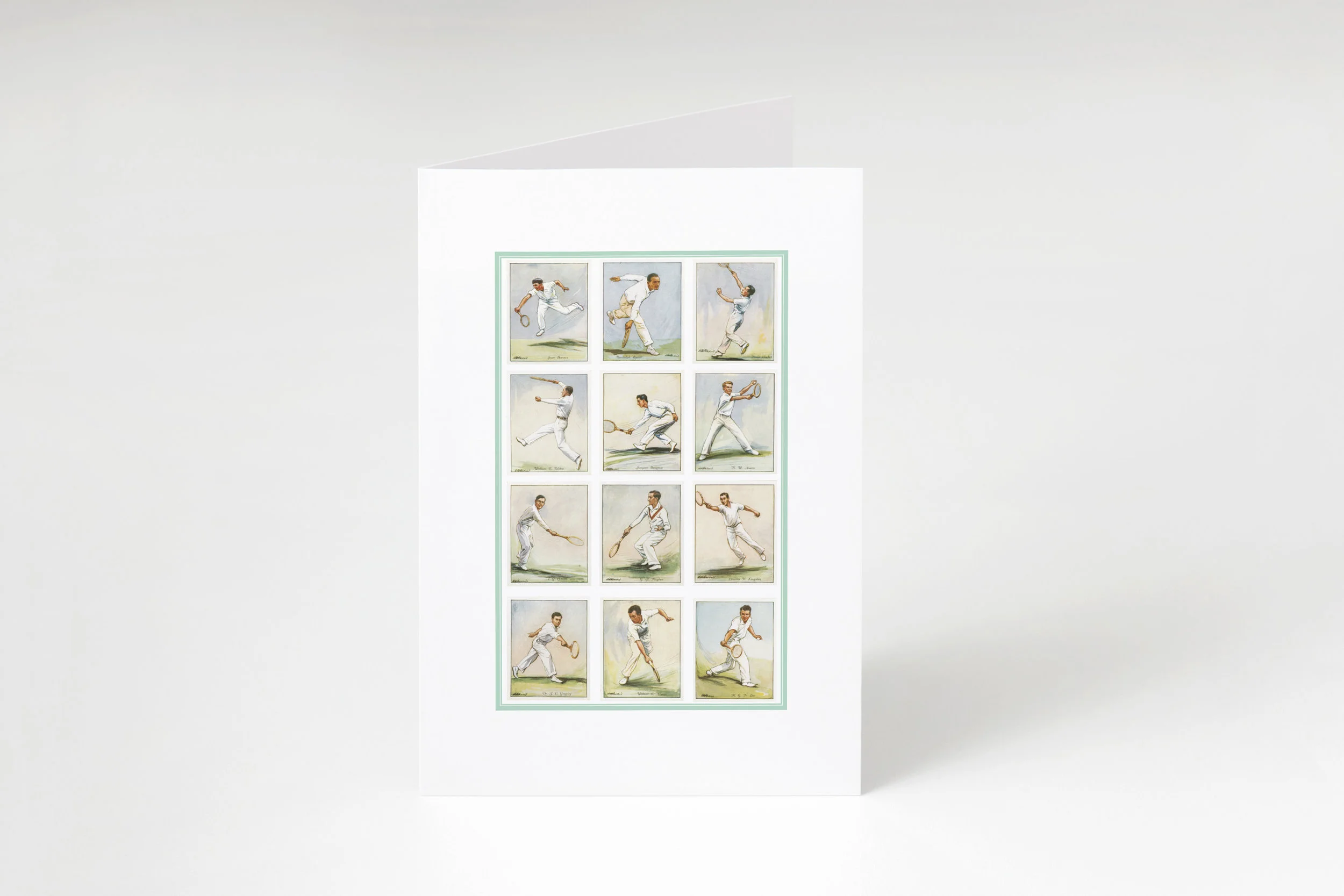 Tennis Advertising Cards/Men 