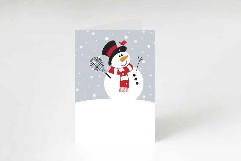 Tennis Snowman