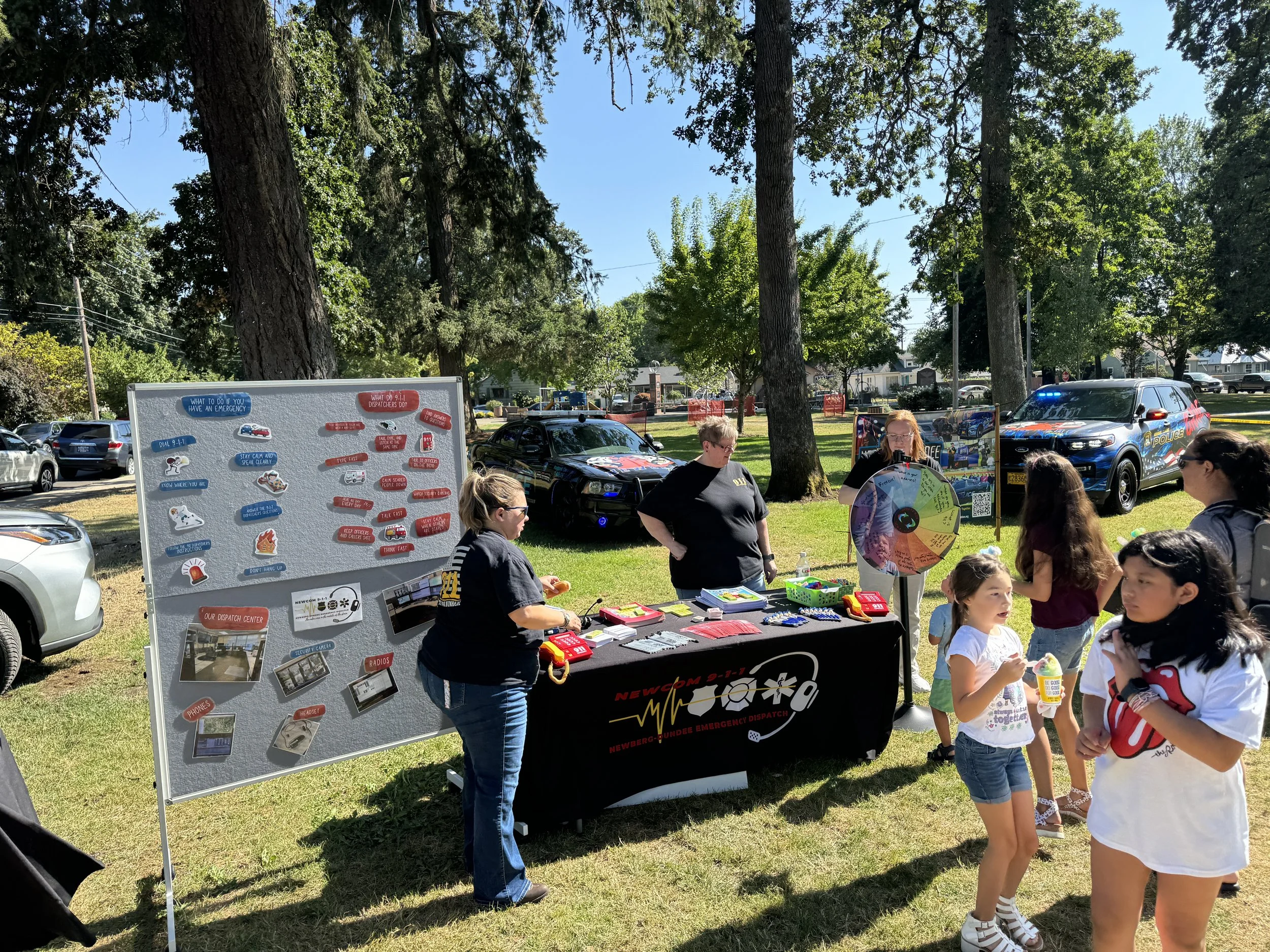 9-1-1 Dispatch at National Night Out