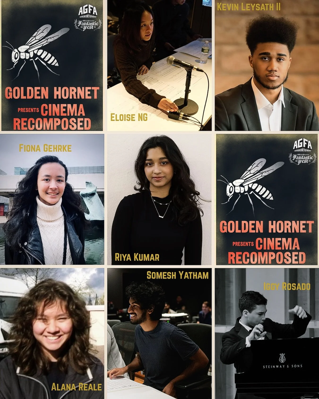 🎬✨ Meet the Next Generation of Film Composers! ✨🎬⠀
⠀
These seven brilliant young composers (ages 17&ndash;24) are creating brand-new scores for silent classics under the mentorship of some of the industry&rsquo;s top professionals. This is CINEMA R