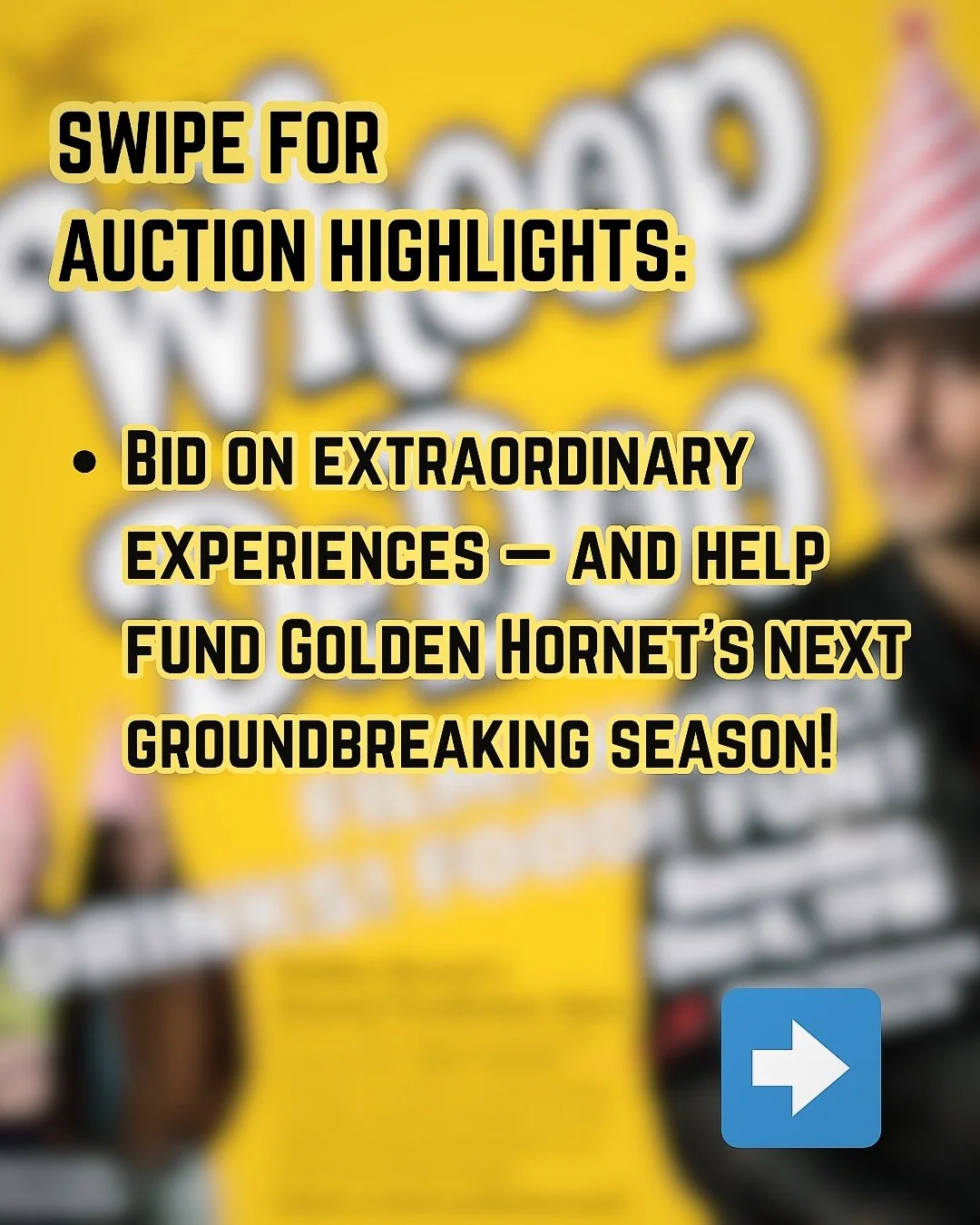 👀👀 Dec. 6: WHOOP-DE-DOO auction item highlights!⠀
⠀
1️⃣ Luxury 5-Night Family Stay in Costa Navarino, Greece⠀
⠀
2️⃣ Five-Day Journey through Rajasthan, India⠀
⠀
⠀
🌱 What this will fund next year:&nbsp;⠀
&bull; Golden Hornet&rsquo;s newest science-