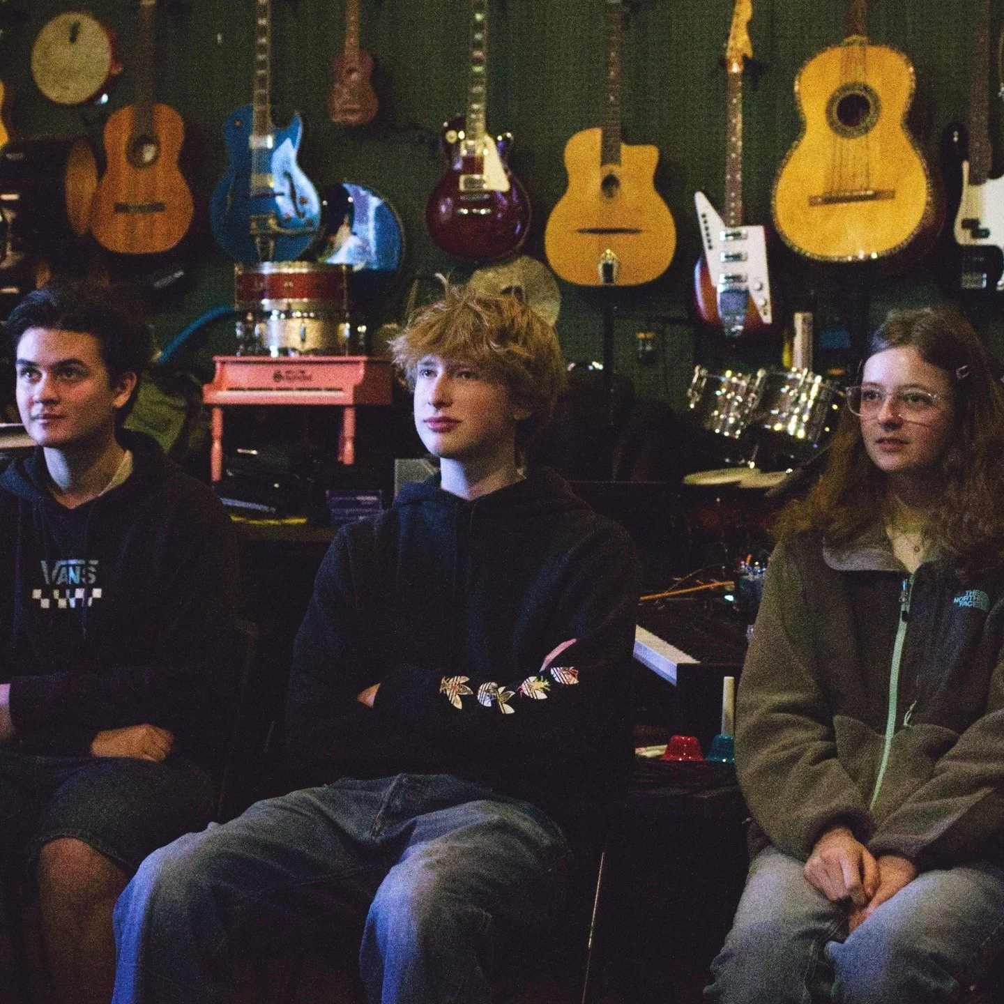 Here's a few snapshots from a meeting of our Young Composers Collective! Don't forget to get tickets to our upcoming concert on April 12!

The Young Composers Collective is a program where budding musicians create a brand new piece over six months, w