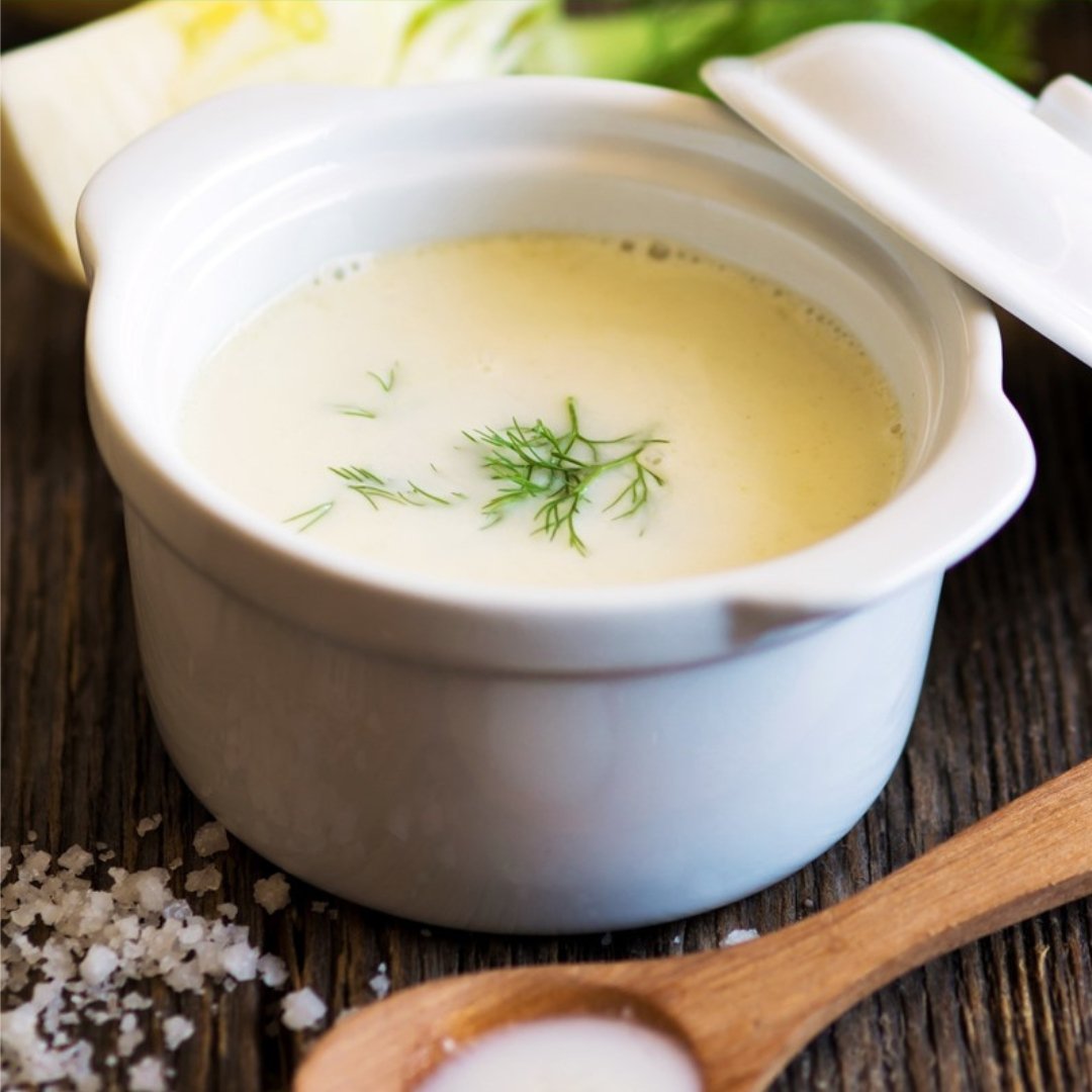 Fennel Soup with Crème Fraiche