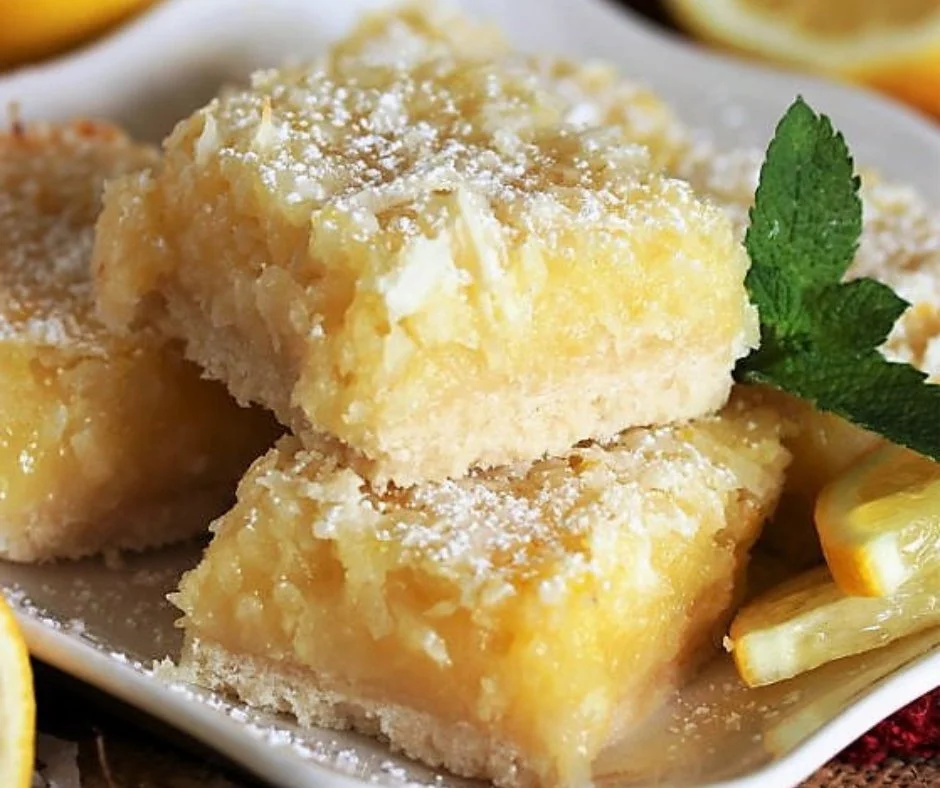 Lemon Coconut Bars