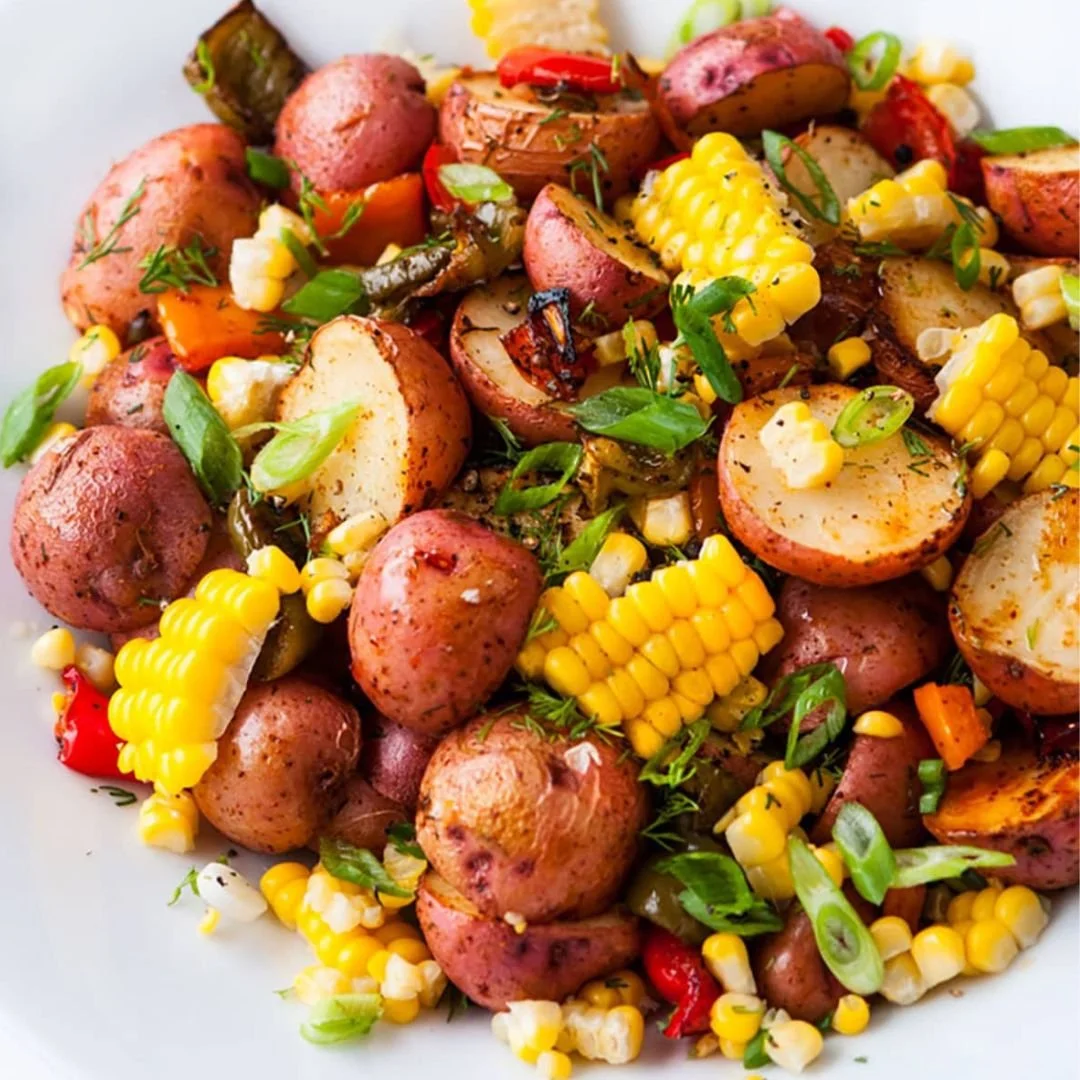 Toasted Cumin Potato Salad with Chiles and Cilantro