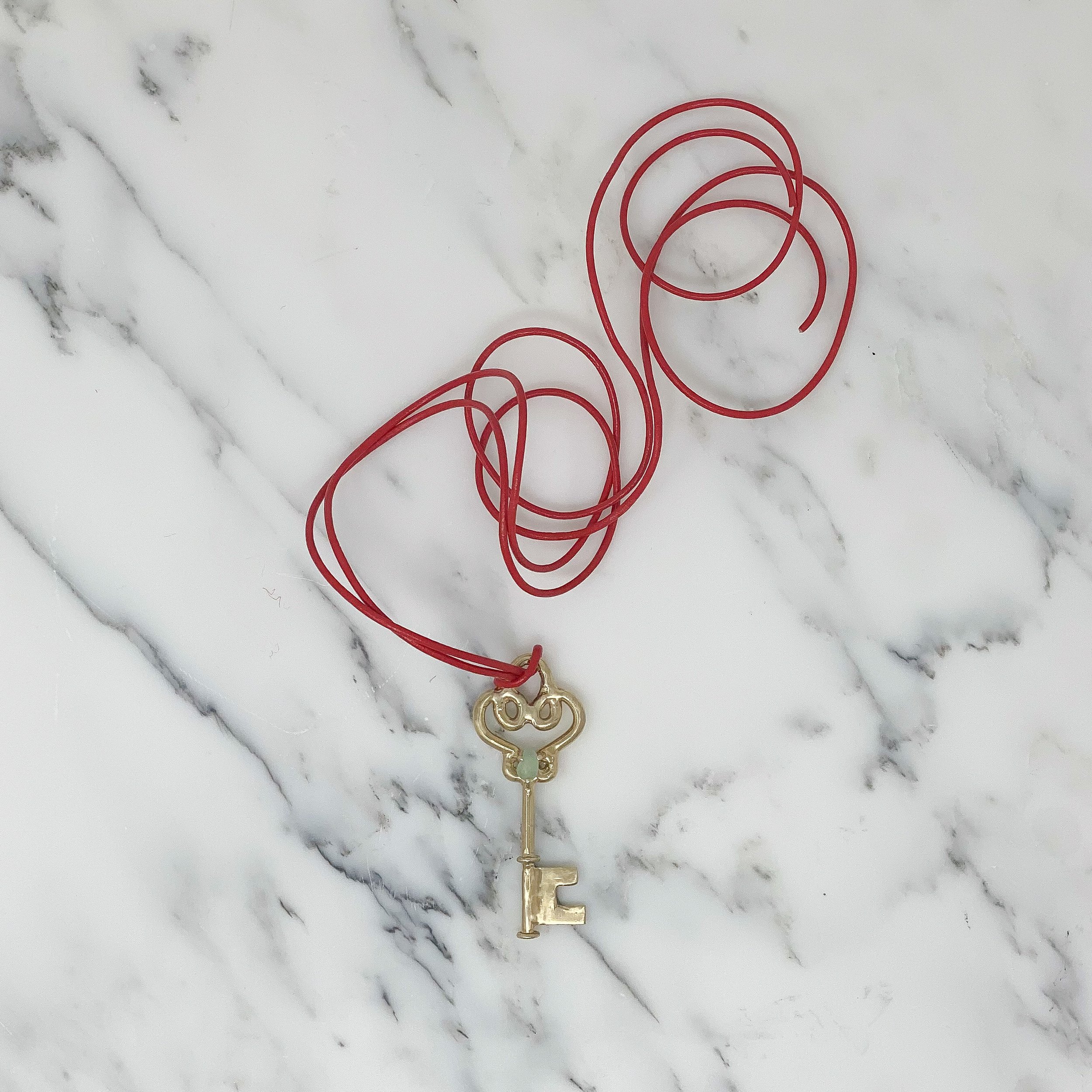 key to my heart red cord necklace.JPG