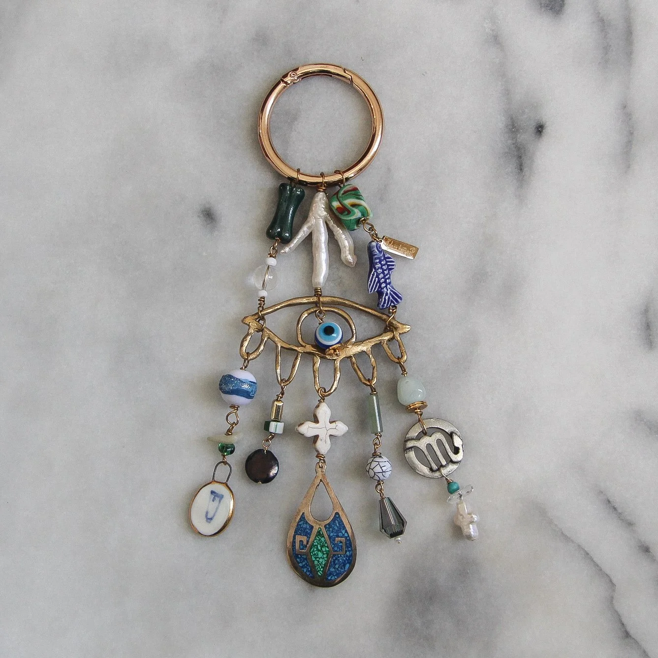 wind chime one-of-a-kind bag charm