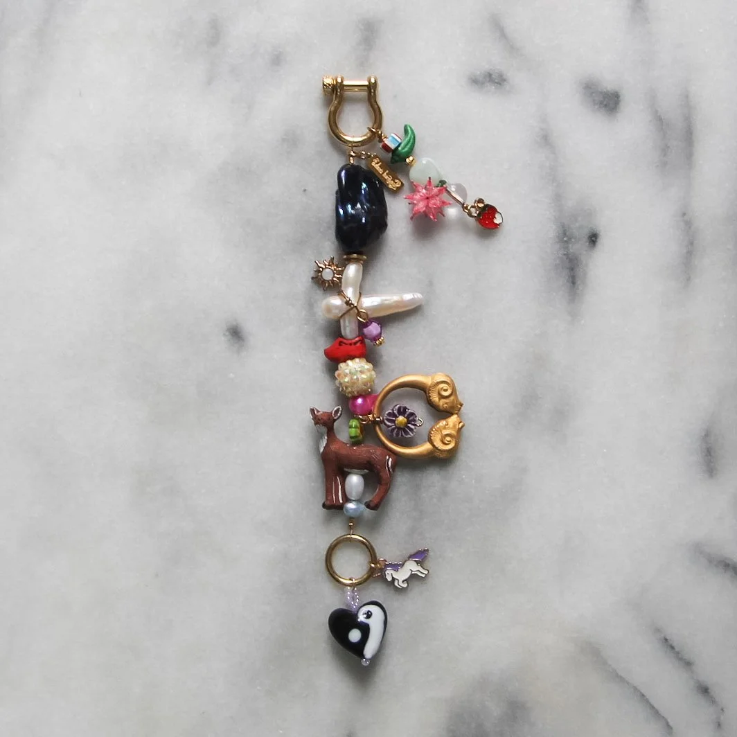 e.h. x orange juice only collaboration bag charm no. 4