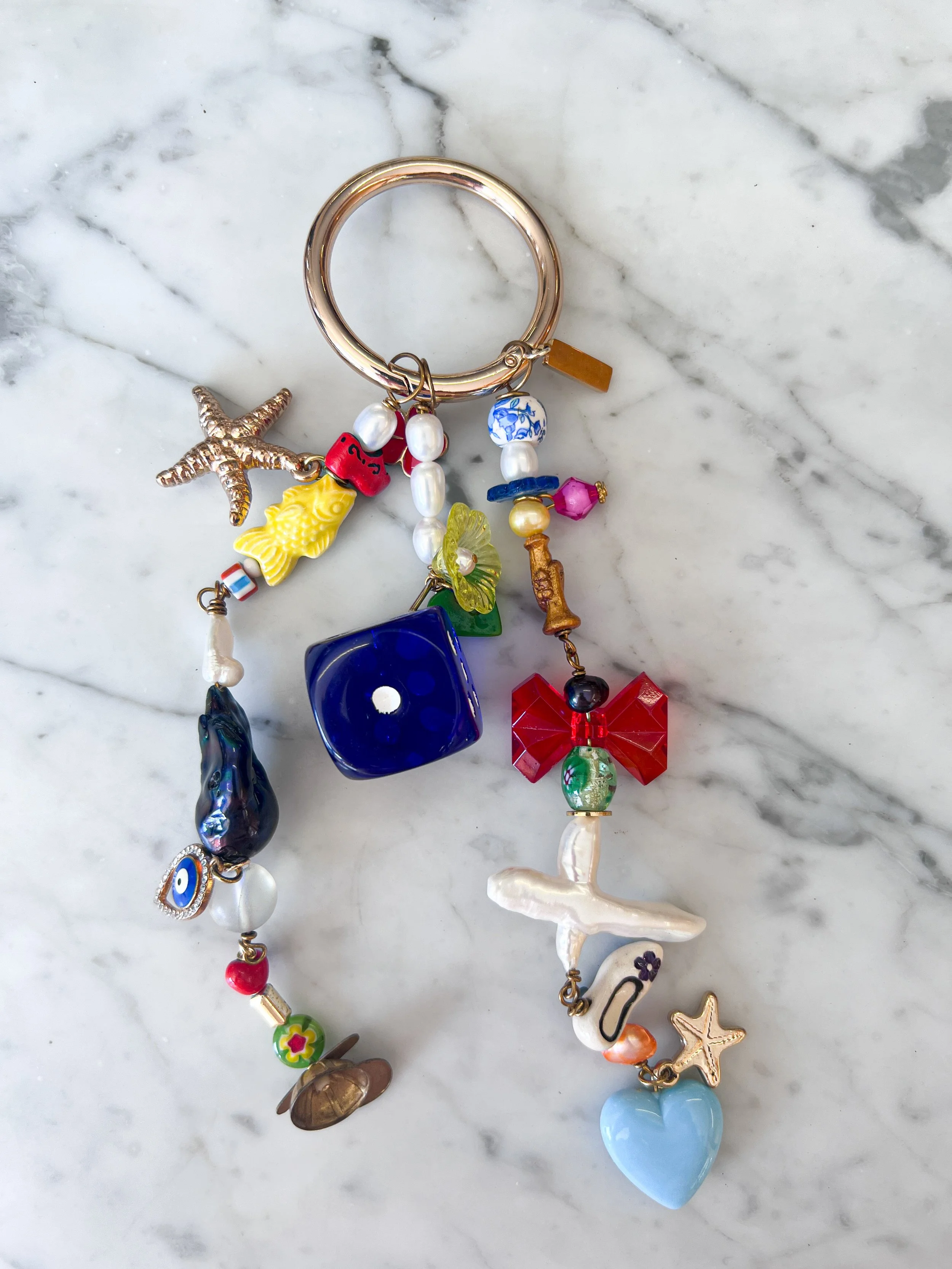 e.h. x orange juice only collaboration bag charm no. 21